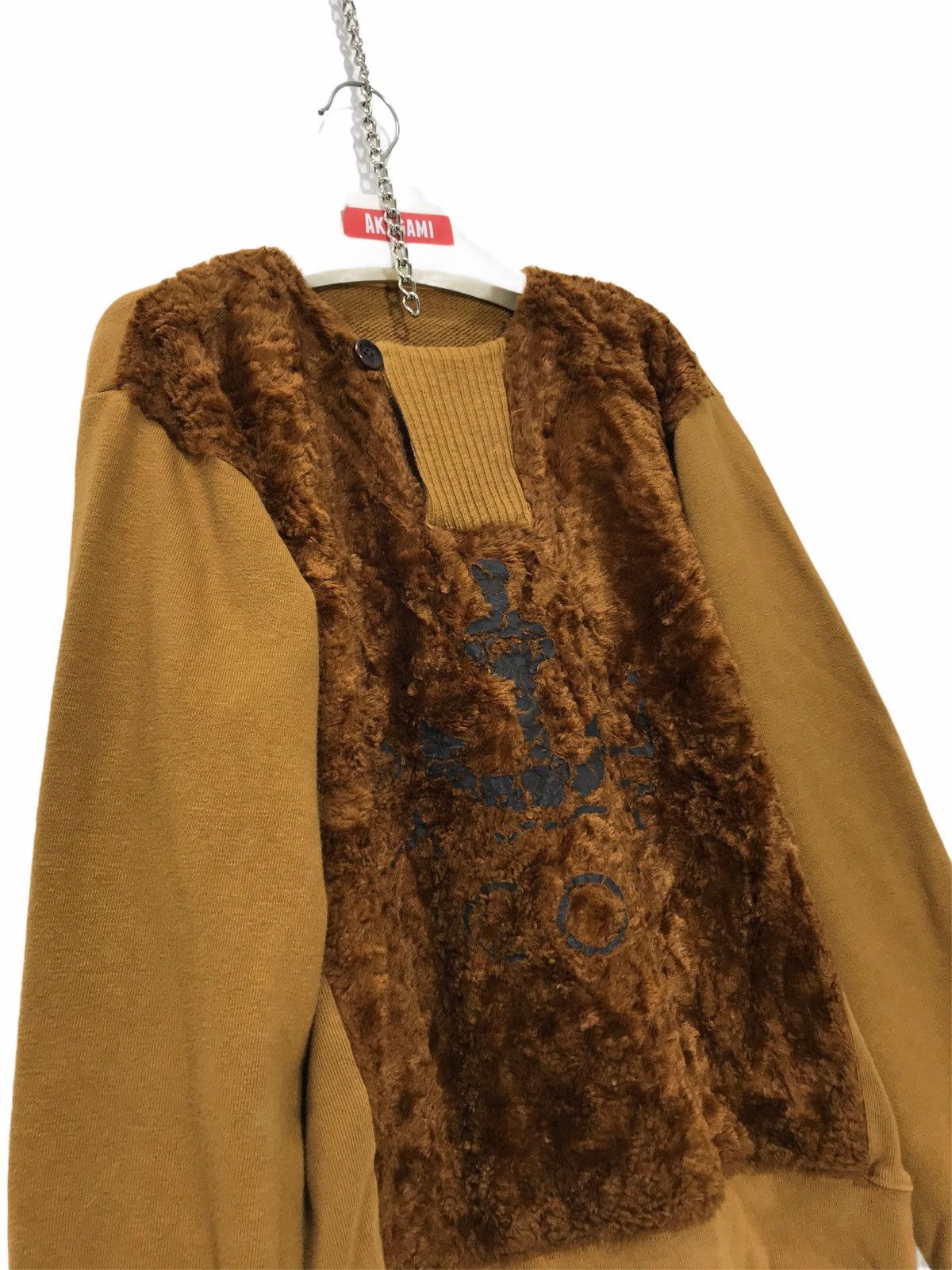 Kapital ⚓️Rare Kapital Grizzly Sweatshirt Rayon Fur 22🟩 Size US M / EU 48-50 / 2 - 1 Thumbnail
