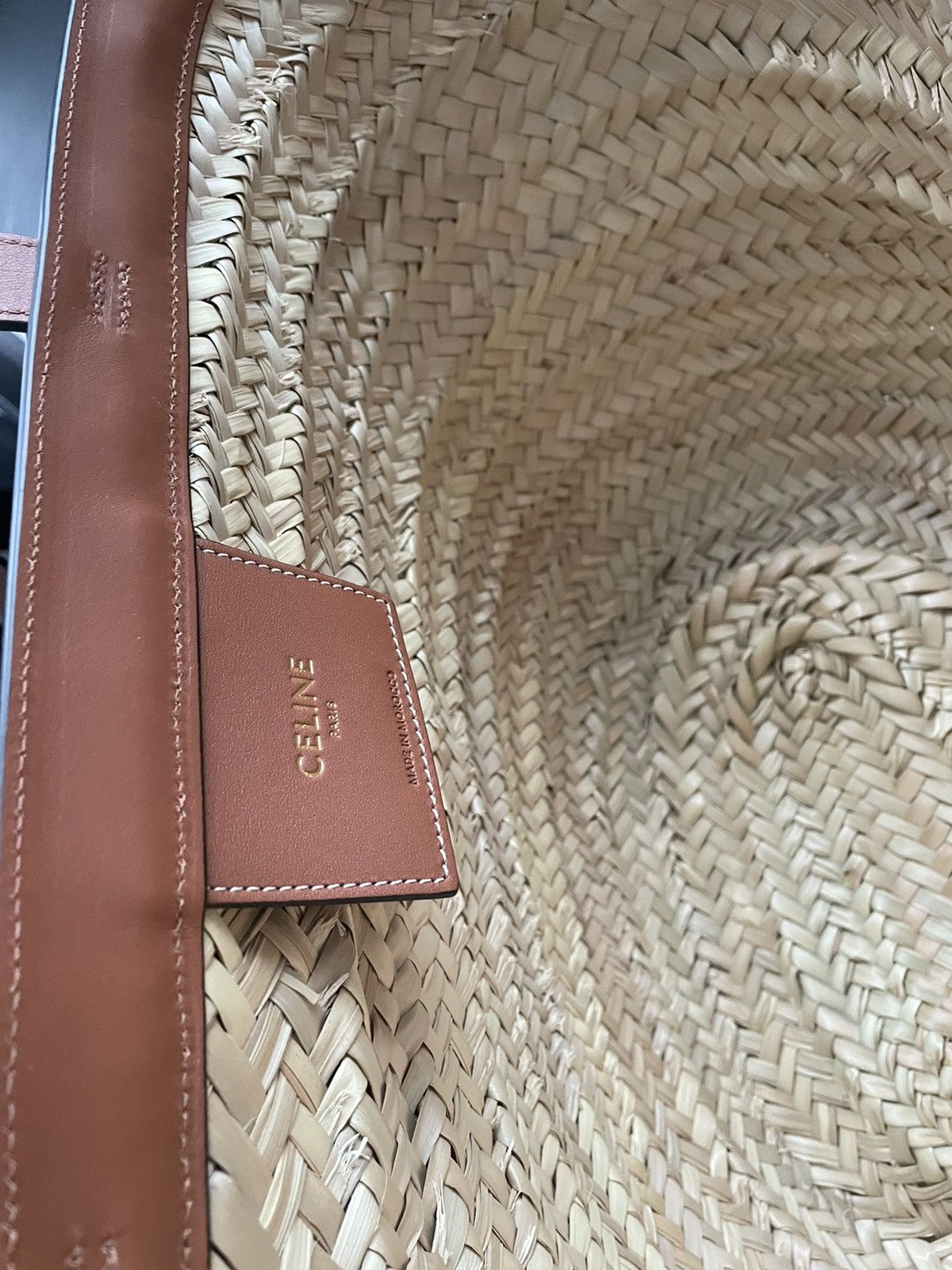 Celine × Hedi Slimane Super Runway RARE Celine Tote Picnic Bag by Hedi Slimane Size ONE SIZE - 7 Thumbnail