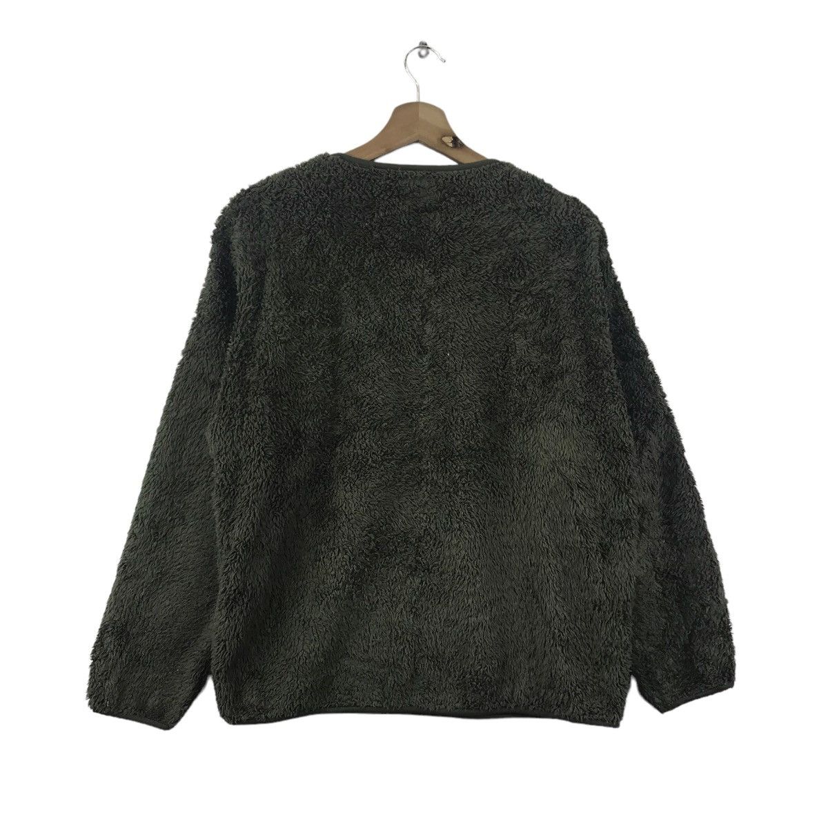 Engineered Garments ENGINEERED GARMENTS UNIQLO Green Sherpa Fleece Sweatshirt Size US S / EU 44-46 / 1 - 6 Thumbnail