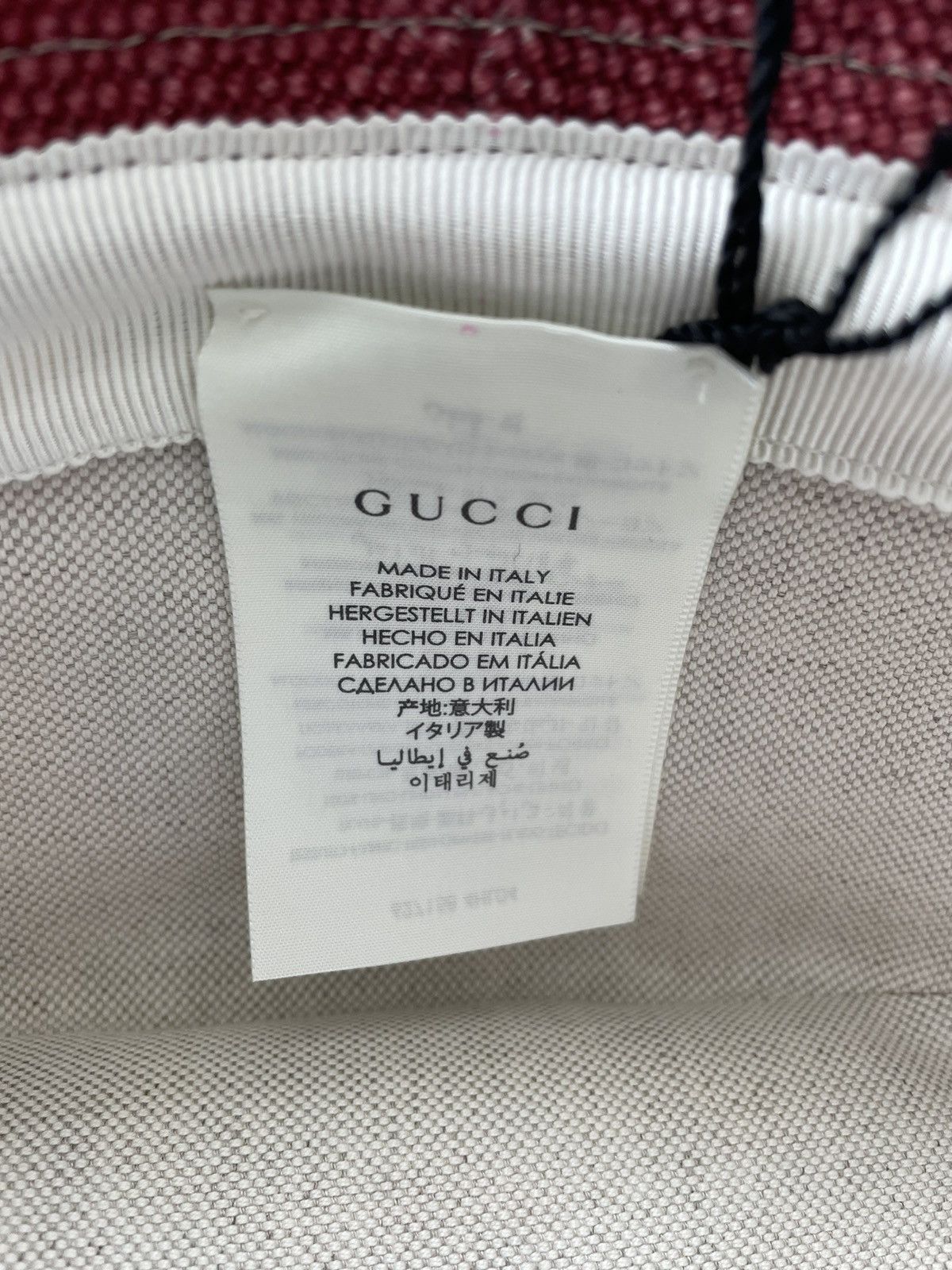 Gucci Super Runway Limited Edition Gucci Logo Hat Size ONE SIZE - 10 Thumbnail