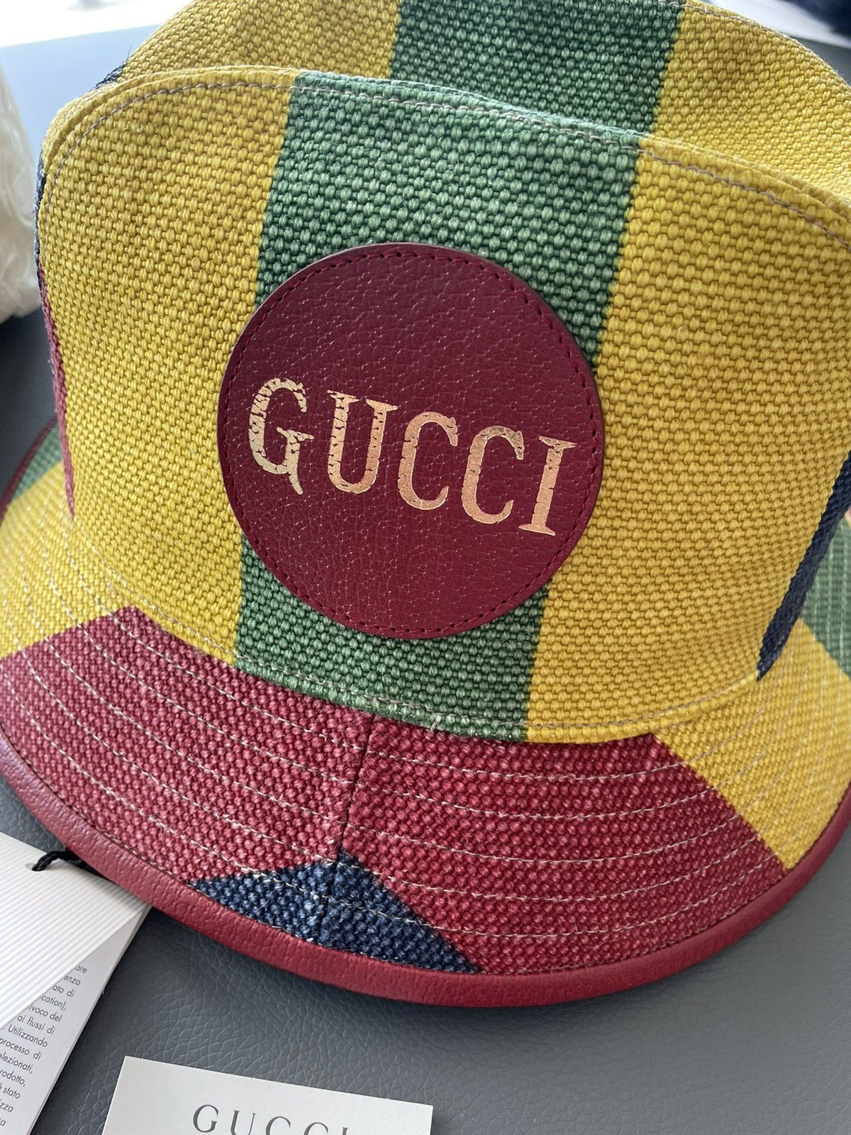 Gucci Super Runway Limited Edition Gucci Logo Hat Size ONE SIZE - 3 Thumbnail