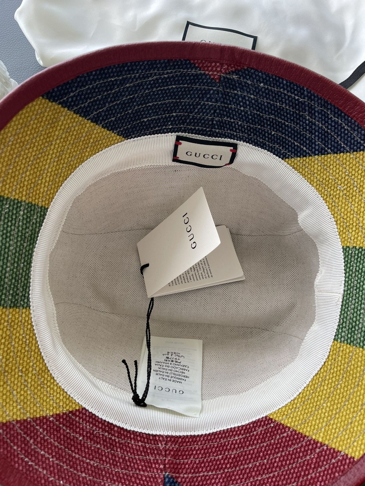 Gucci Super Runway Limited Edition Gucci Logo Hat Size ONE SIZE - 15 Thumbnail