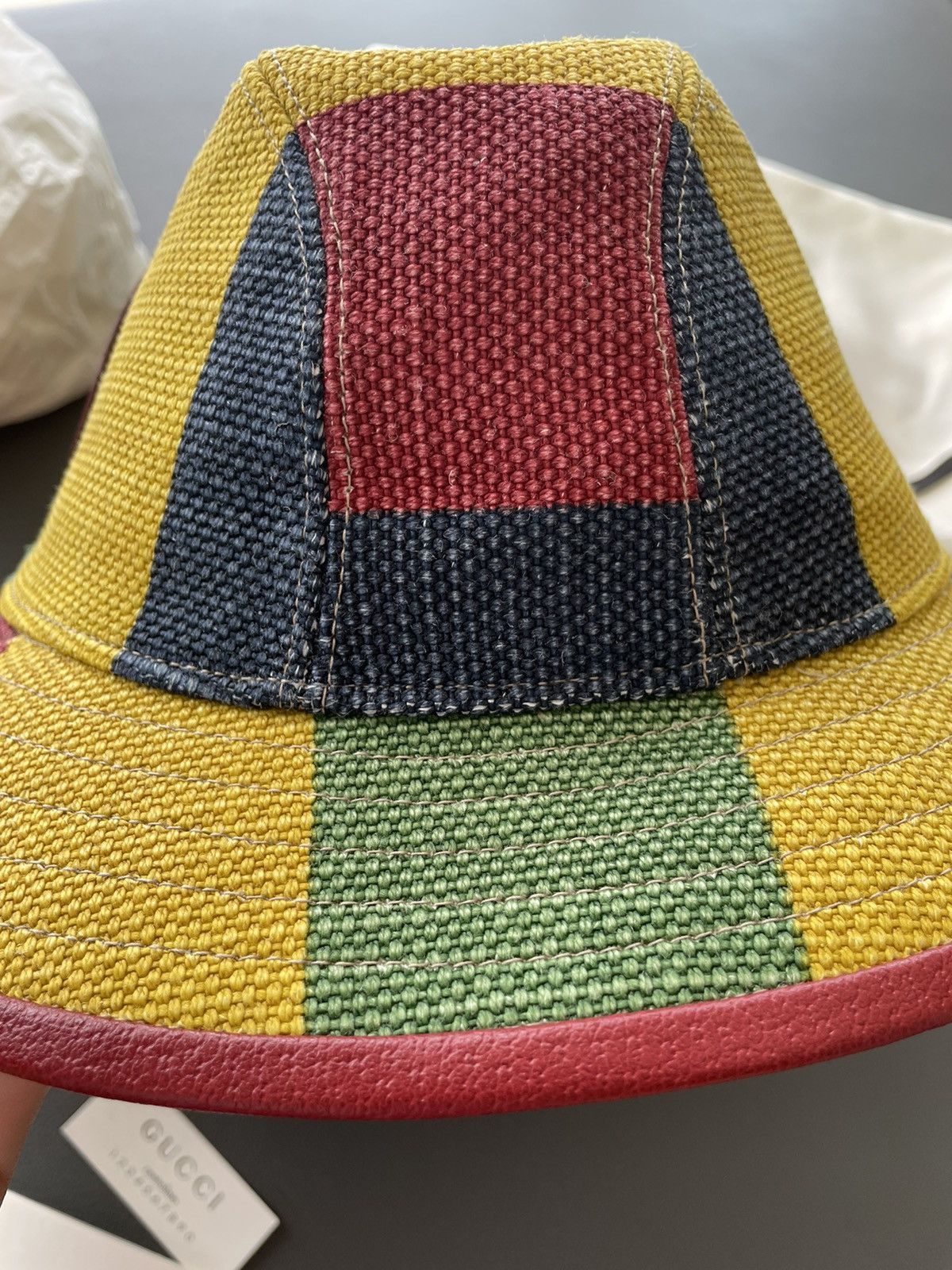 Gucci Super Runway Limited Edition Gucci Logo Hat Size ONE SIZE - 16 Thumbnail