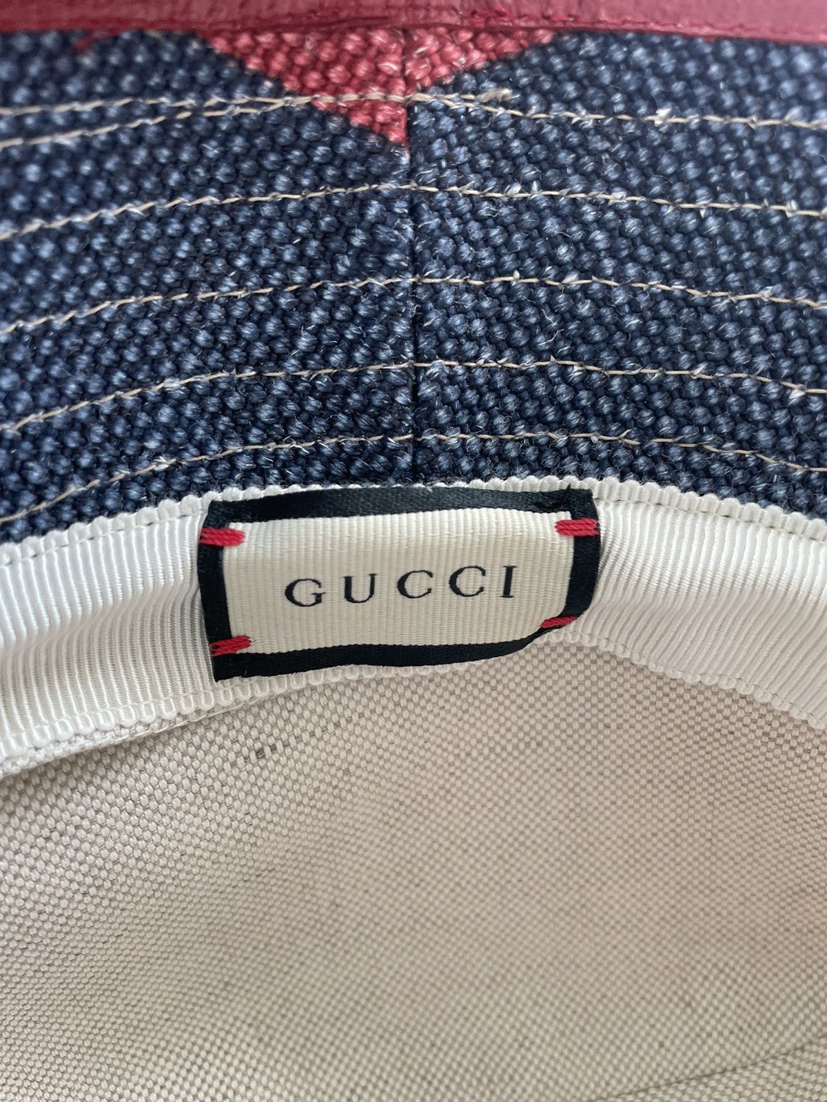 Gucci Super Runway Limited Edition Gucci Logo Hat Size ONE SIZE - 5 Thumbnail