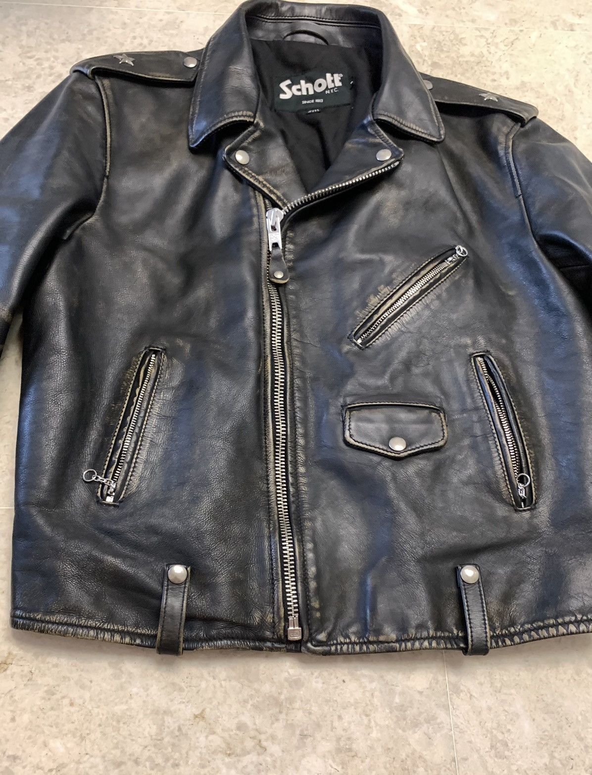 Saint Michael Saint Michael x Schott nyc riders jacket Size US L / EU 52-54 / 3 - 3 Thumbnail