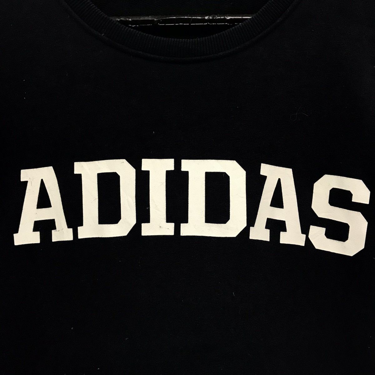 Adidas × Vintage Vintage Adidas Sweatshirt Adidas CrewNeck Biglogo Adidas Size US S / EU 44-46 / 1 - 3 Thumbnail