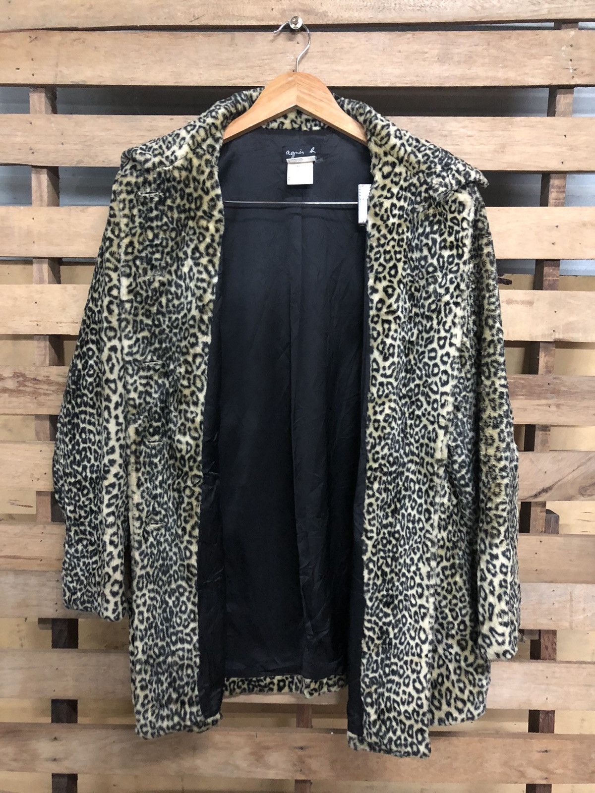 agnes b. Agnes B Paris Leopard Button Up Design Jacket Size US M / EU 48-50 / 2 - 5 Thumbnail