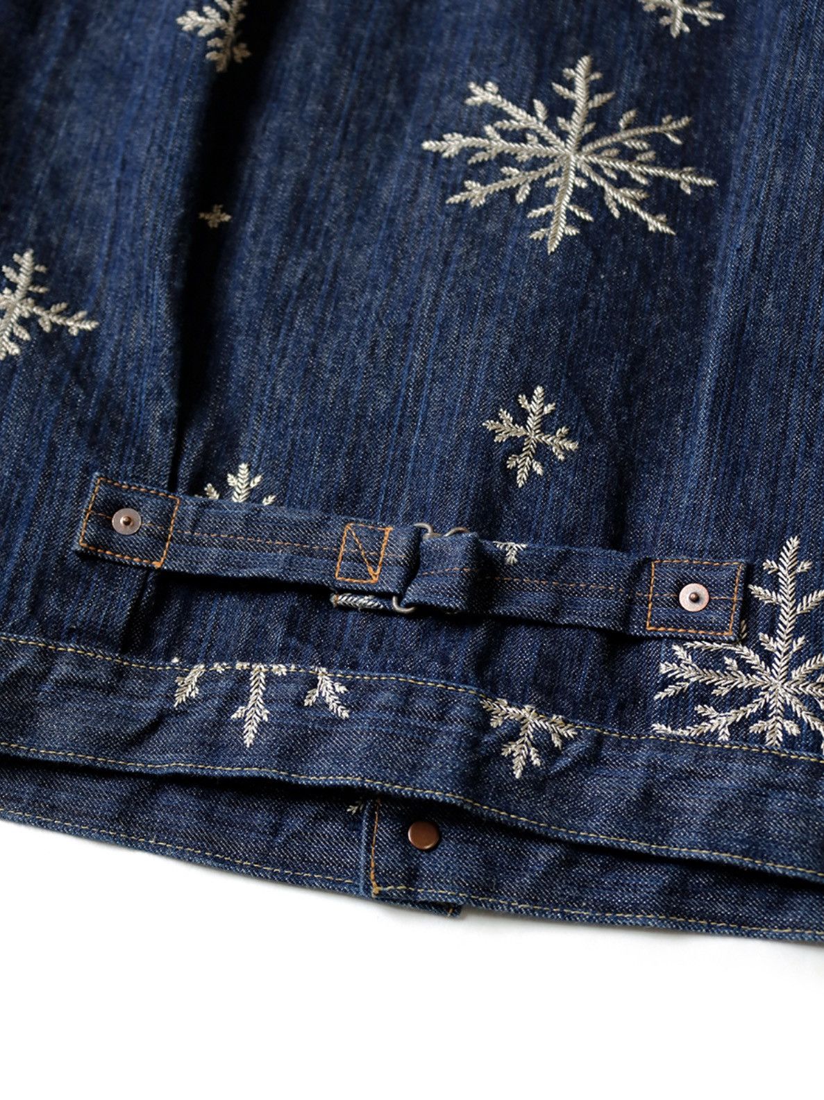 Kapital Kapital 14oz Denim snow 1st jacket size 5 Size US XXL / EU 58 / 5 - 9 Thumbnail