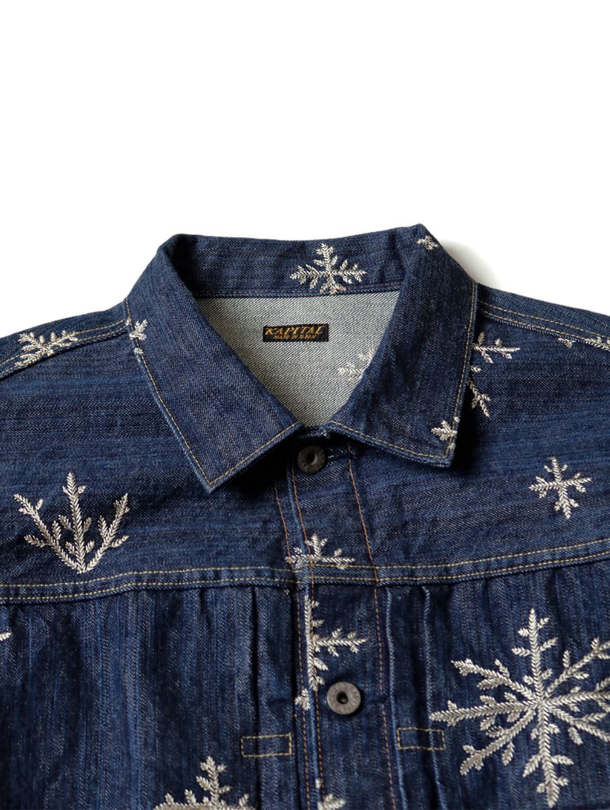 Kapital Kapital 14oz Denim snow 1st jacket size 5 Size US XXL / EU 58 / 5 - 5 Thumbnail