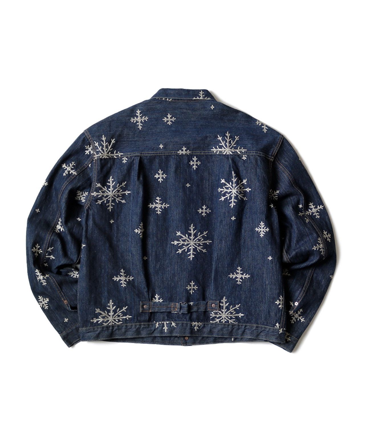 Kapital Kapital 14oz Denim snow 1st jacket size 5 Size US XXL / EU 58 / 5 - 4 Thumbnail