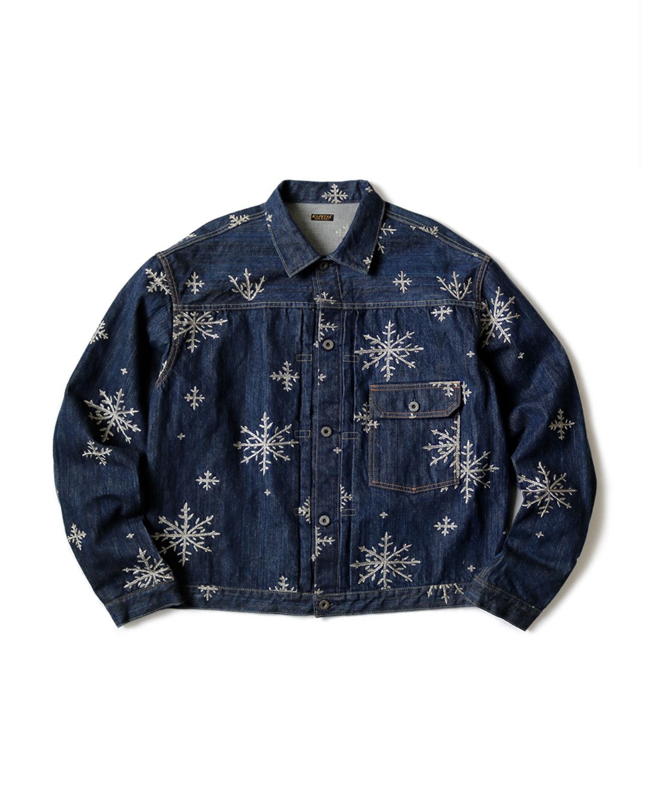 Kapital Kapital 14oz Denim snow 1st jacket size 5 Size US XXL / EU 58 / 5 - 3 Thumbnail