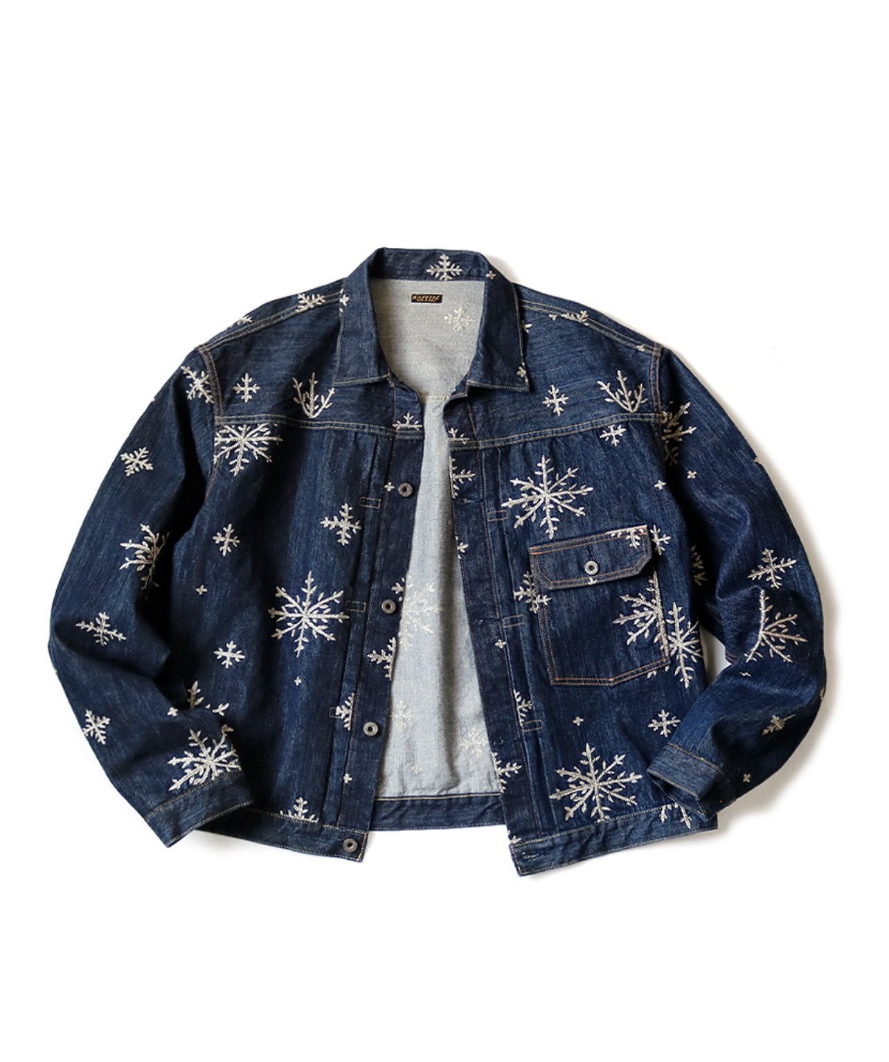 Kapital Kapital 14oz Denim snow 1st jacket size 5 Size US XXL / EU 58 / 5 - 1 Thumbnail