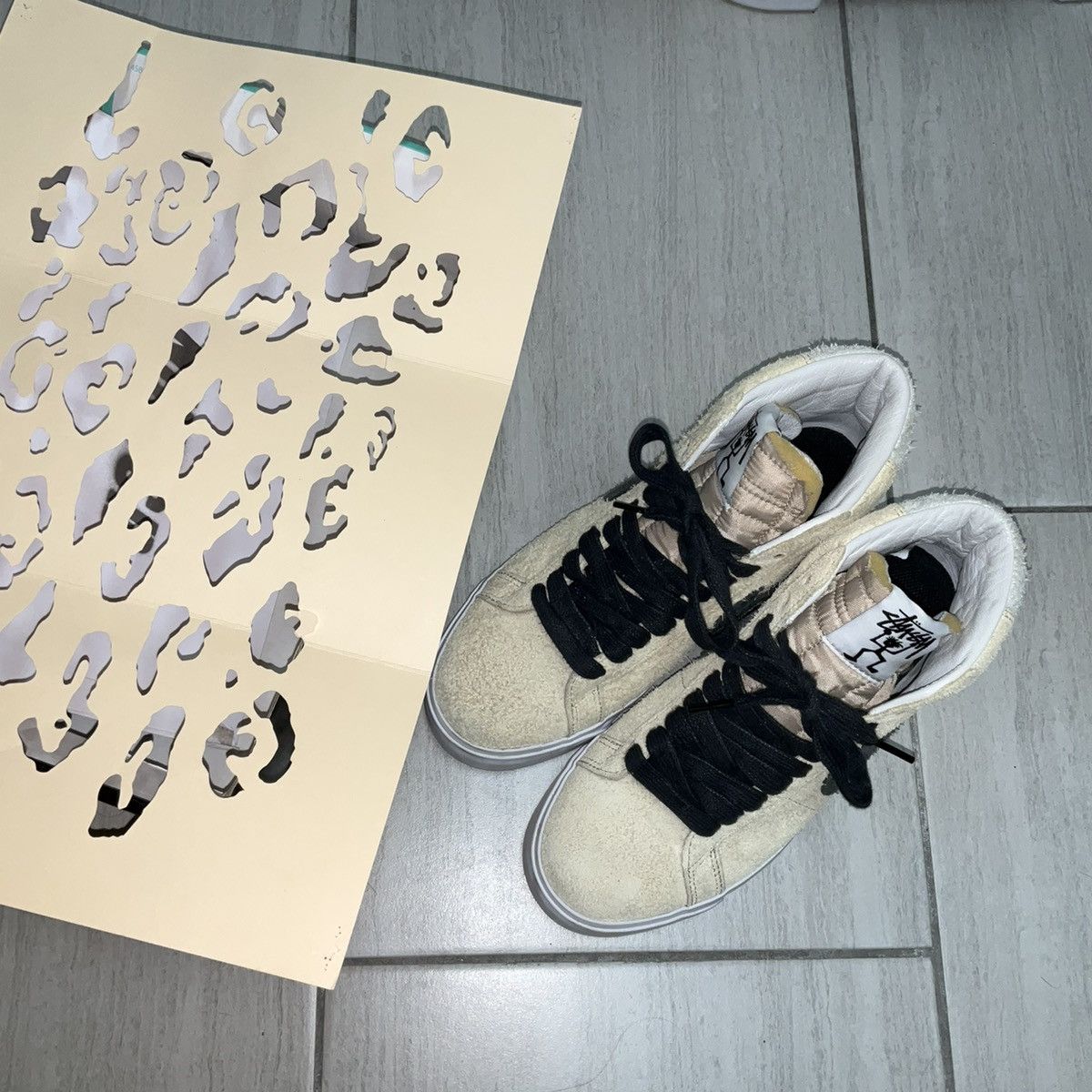 Nike × Stussy Nike Stussy SB Blazer High Top Size US 7 / EU 40 - 2 Thumbnail