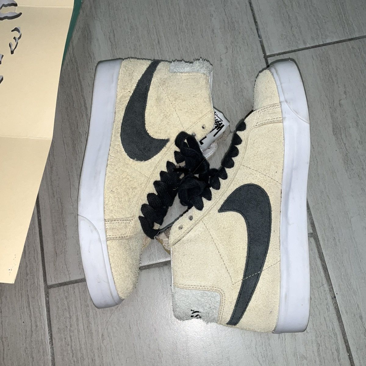 Nike × Stussy Nike Stussy SB Blazer High Top Size US 7 / EU 40 - 8 Thumbnail