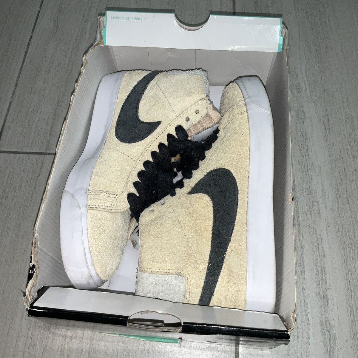 Nike × Stussy Nike Stussy SB Blazer High Top Size US 7 / EU 40 - 11 Thumbnail
