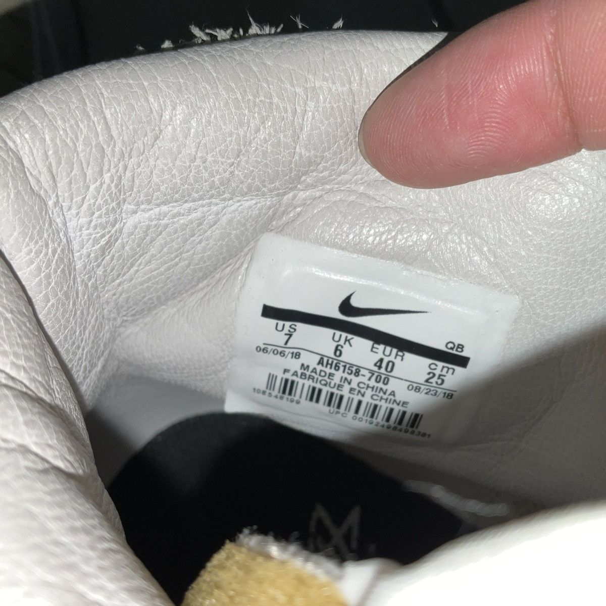 Nike × Stussy Nike Stussy SB Blazer High Top Size US 7 / EU 40 - 6 Thumbnail