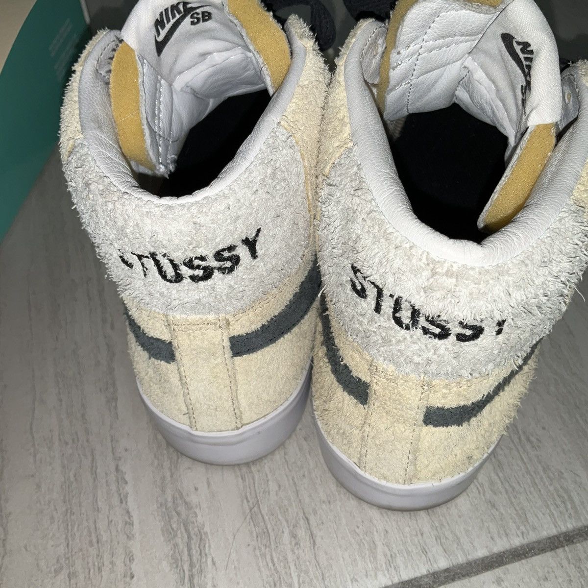 Nike × Stussy Nike Stussy SB Blazer High Top Size US 7 / EU 40 - 3 Thumbnail