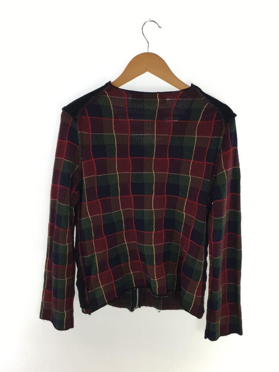 Comme des Garcons AD2002 Wool Plaid Zip Cardigan Size US S / EU 44-46 / 1 - 2 Thumbnail