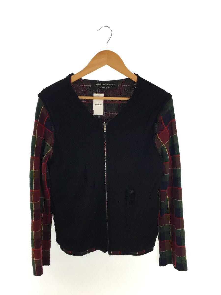 Comme des Garcons AD2002 Wool Plaid Zip Cardigan Size US S / EU 44-46 / 1 - 1 Thumbnail