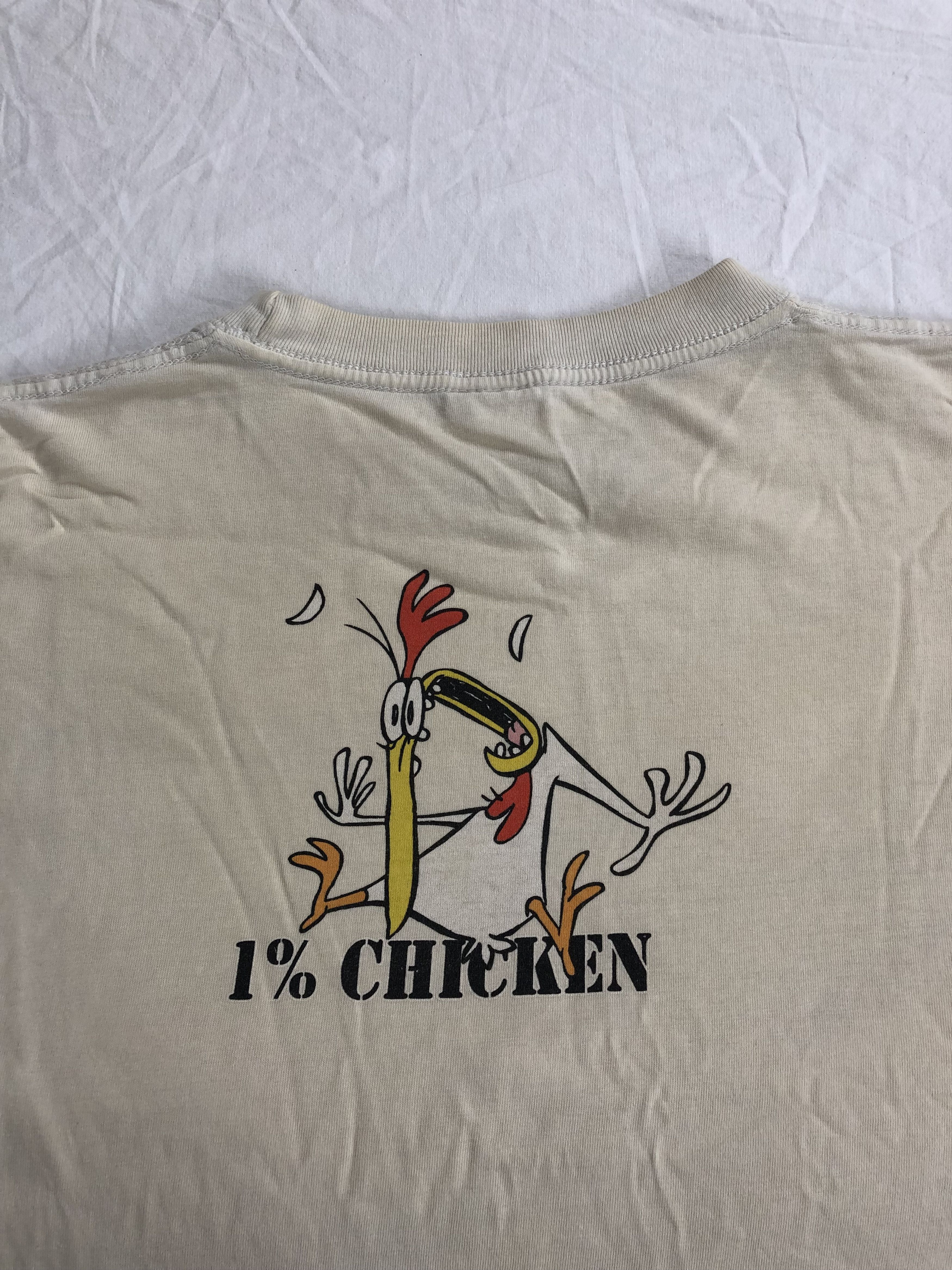 Cartoon Network Vintage 2000 Cow and Chicken (Johnny Bravo Ren and Stimpy) Size US L / EU 52-54 / 3 - 6 Thumbnail