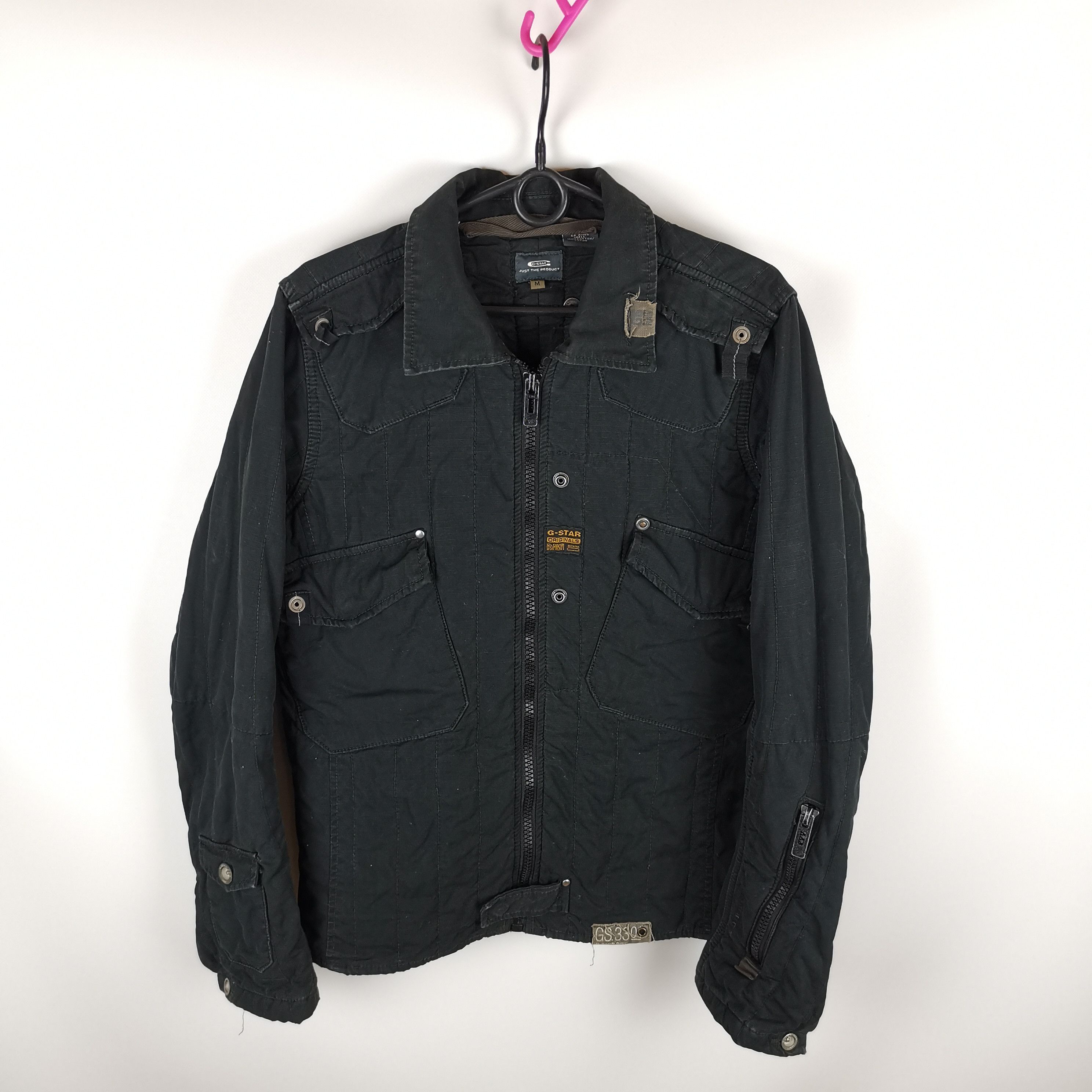 G-Star Vintage G-Star Raw blan quilted shirt overshirt jacket Size US M / EU 48-50 / 2 - 1 Thumbnail