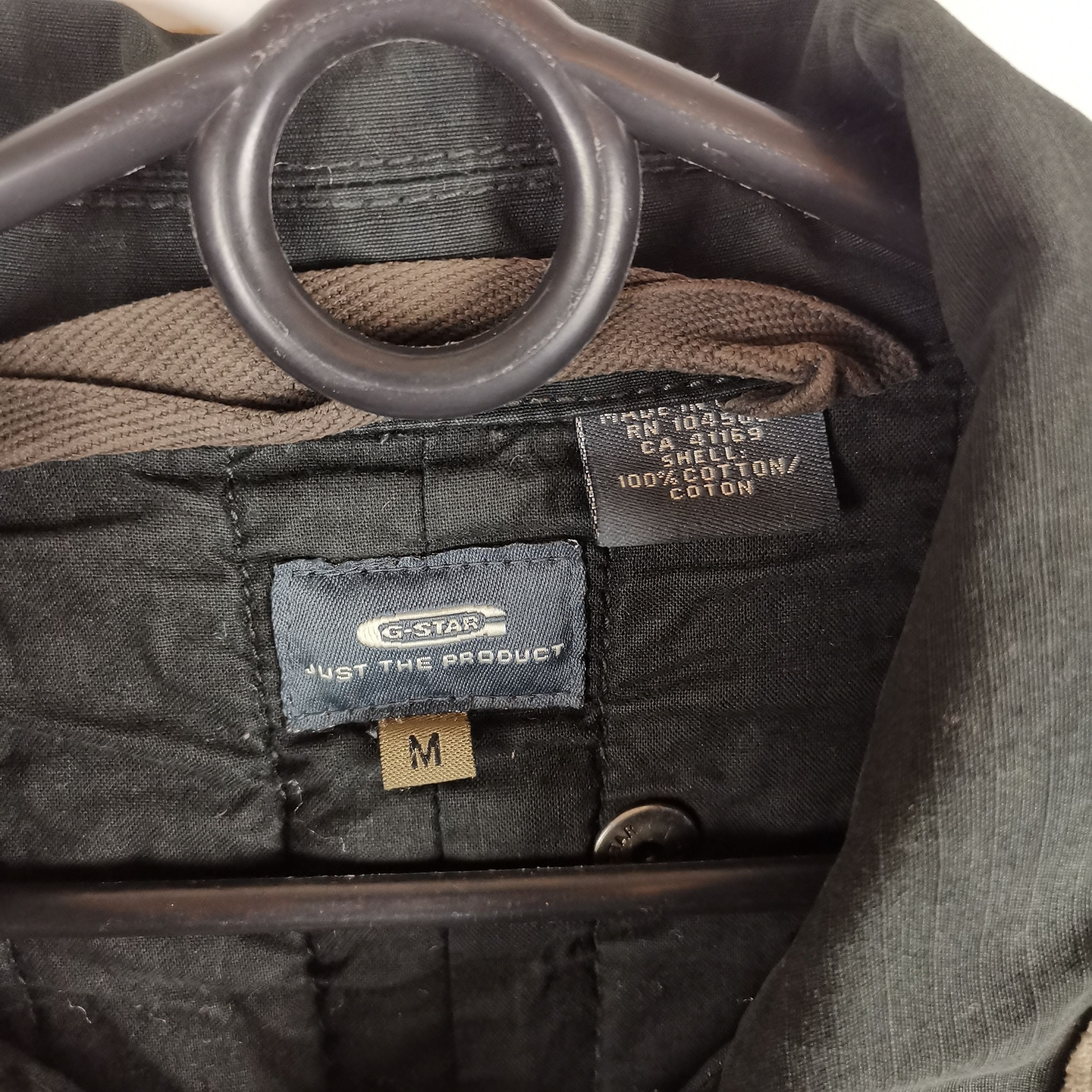 G-Star Vintage G-Star Raw blan quilted shirt overshirt jacket Size US M / EU 48-50 / 2 - 5 Thumbnail