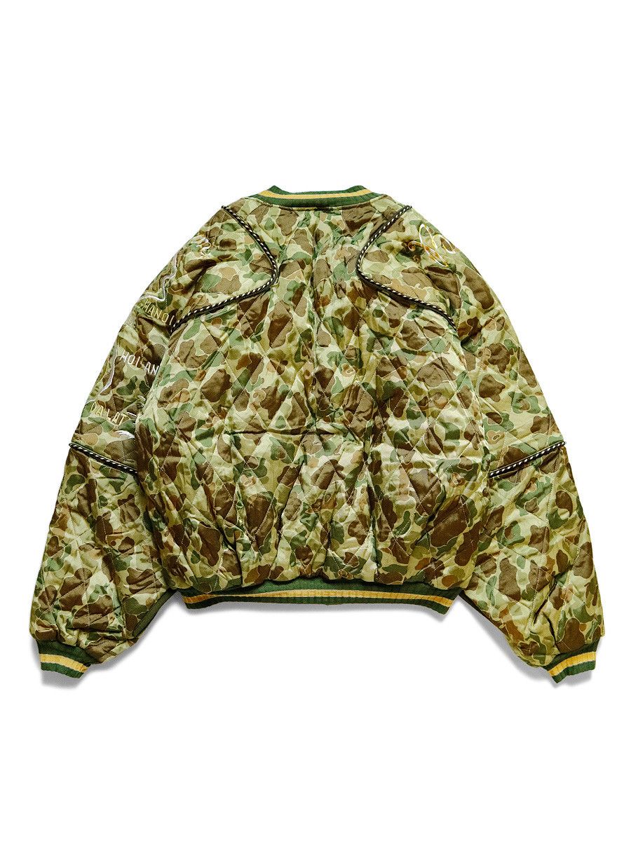 Kapital Kapital Camo Beautiful Vietnam Satin Sham Bomber Jacket Size US XL / EU 56 / 4 - 2 Thumbnail