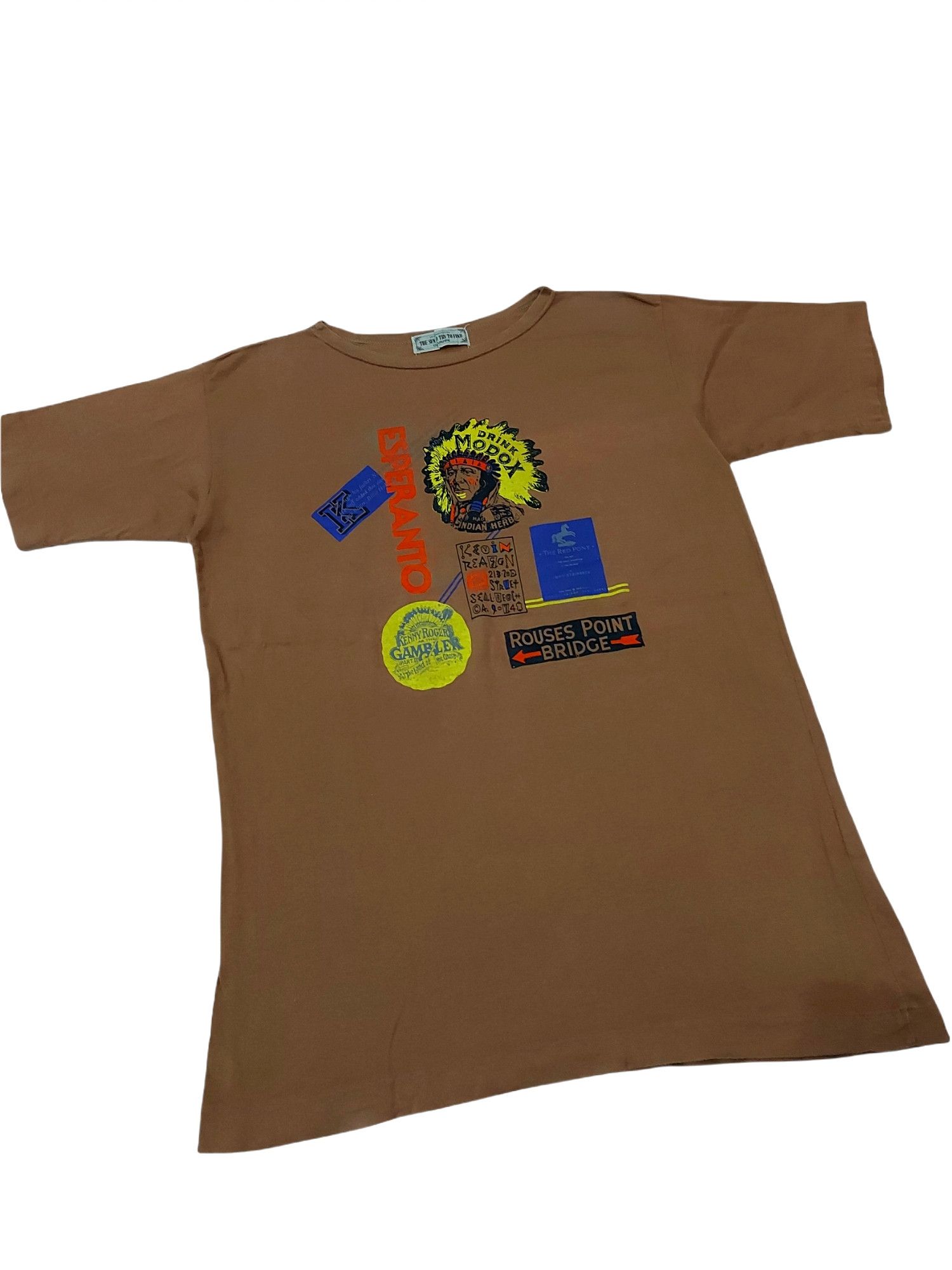 Designer × Vintage RARE! VTG 80s GIOVANNI DESIGNER ART PATCH POSTERS Size US M / EU 48-50 / 2 - 4 Thumbnail