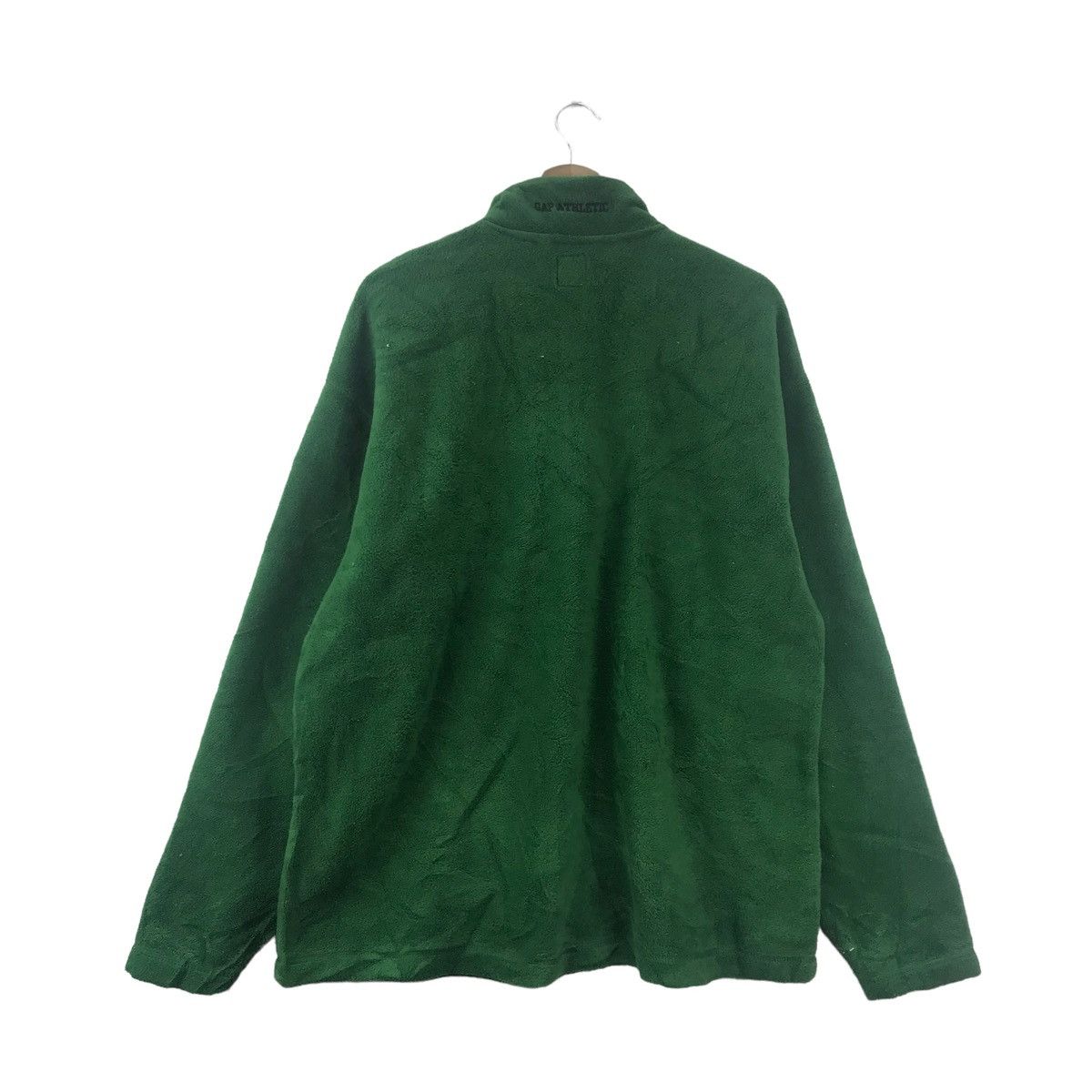 Gap GAP ATHLETIC Half Zipper Fleece Green Sweatshirt Size US L / EU 52-54 / 3 - 8 Thumbnail