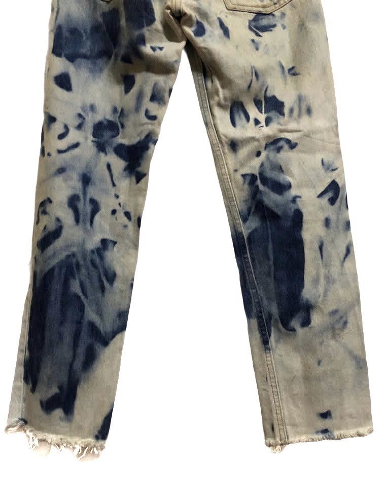 Levi's × Vintage Vtg Levi’s Bleach Wash/Acid Wash Jeans Orange Tag Size US 30 / EU 46 - 4 Thumbnail