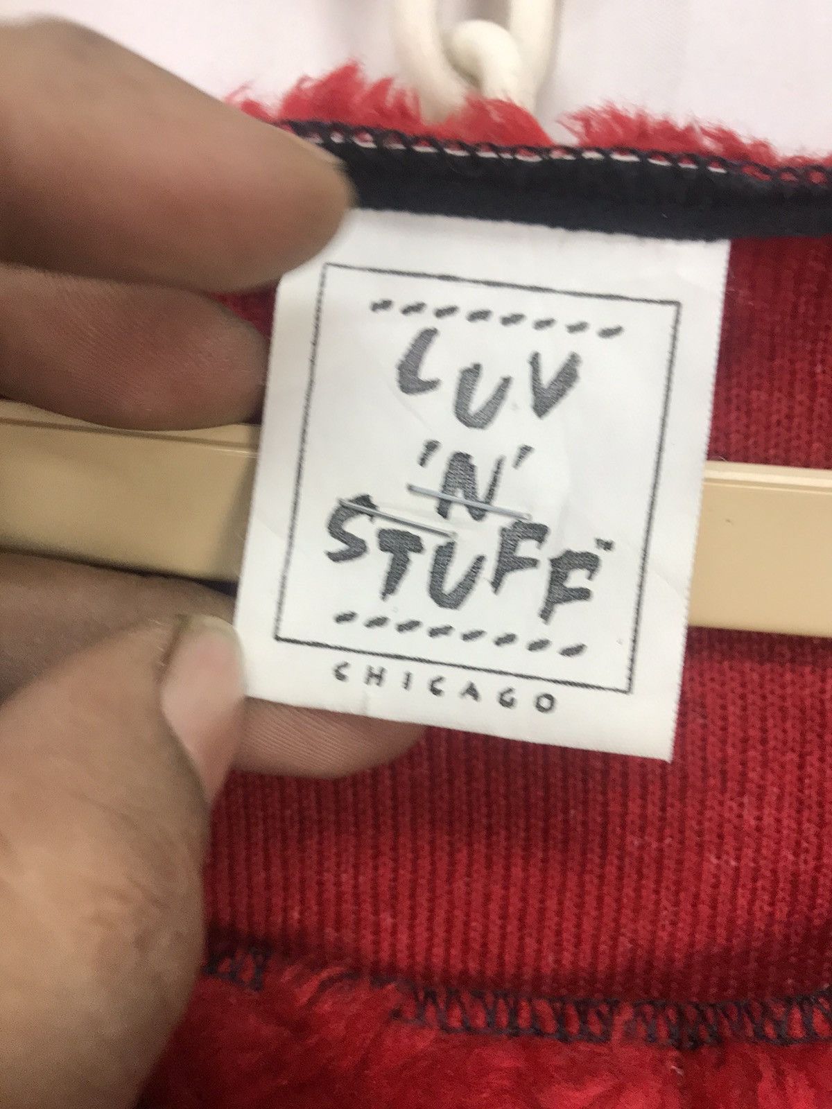 Vintage Luv ‘N’ stuff Chicago fleece beggie sweatshirt Size US L / EU 52-54 / 3 - 4 Thumbnail