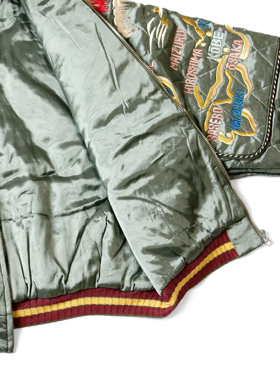 Kapital Kapital Japan Rayon-Satin Quilting Sham Bomber Jacket Size US XL / EU 56 / 4 - 6 Thumbnail