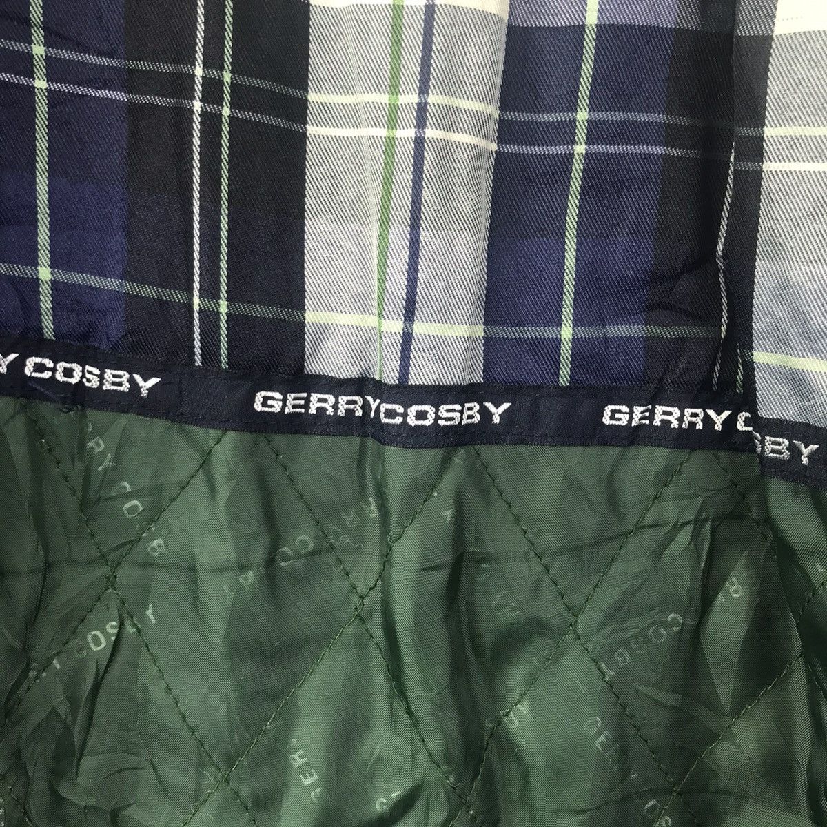 Vintage Vintage GERRY COSBY Multi Pocket Green Sweater Size US L / EU 52-54 / 3 - 5 Thumbnail