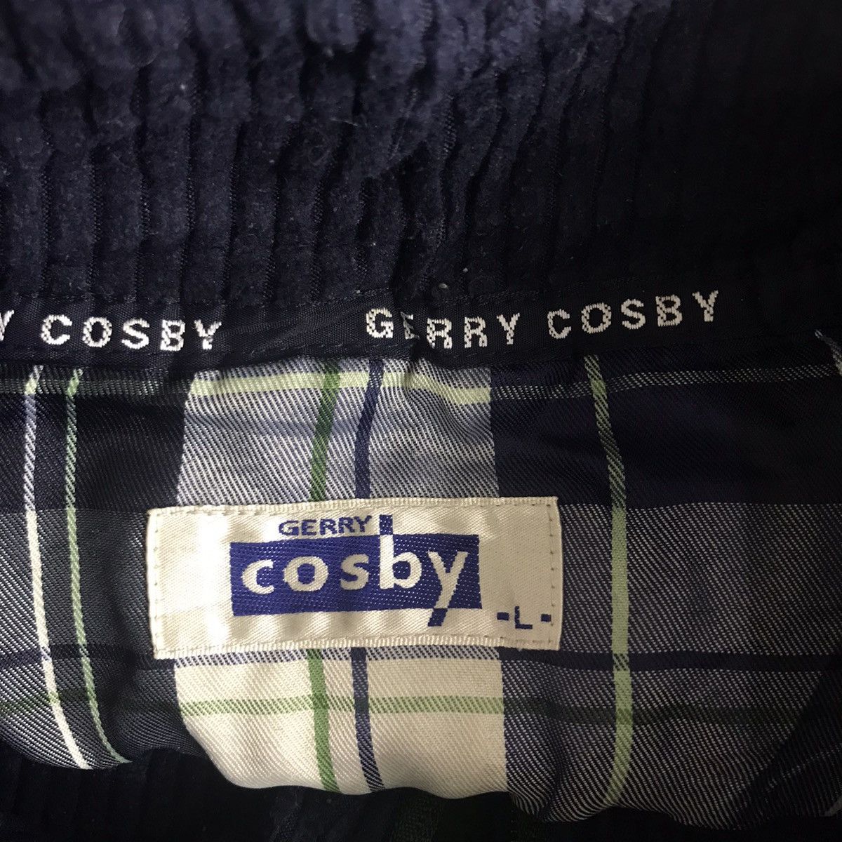 Vintage Vintage GERRY COSBY Multi Pocket Green Sweater Size US L / EU 52-54 / 3 - 6 Thumbnail