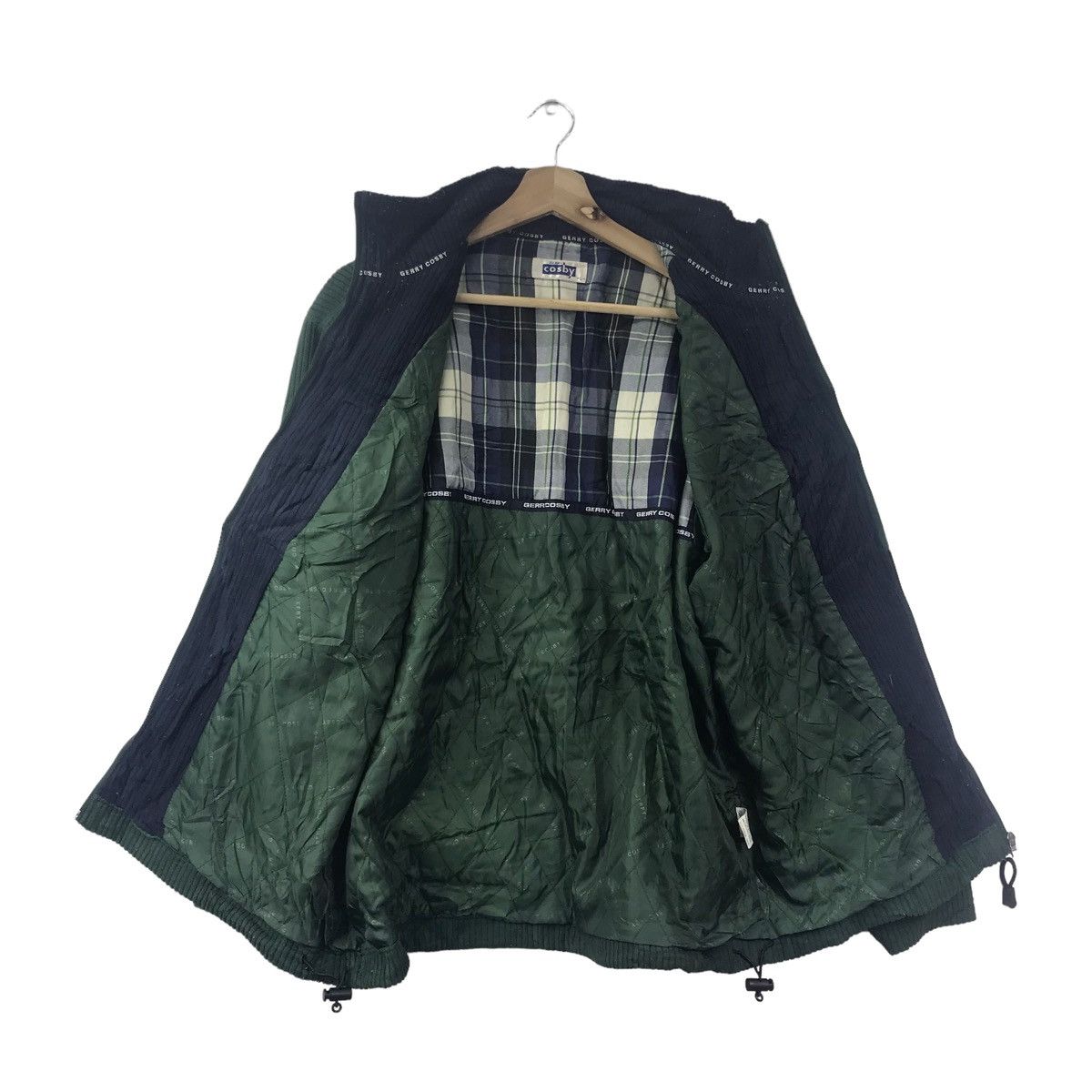 Vintage Vintage GERRY COSBY Multi Pocket Green Sweater Size US L / EU 52-54 / 3 - 9 Thumbnail