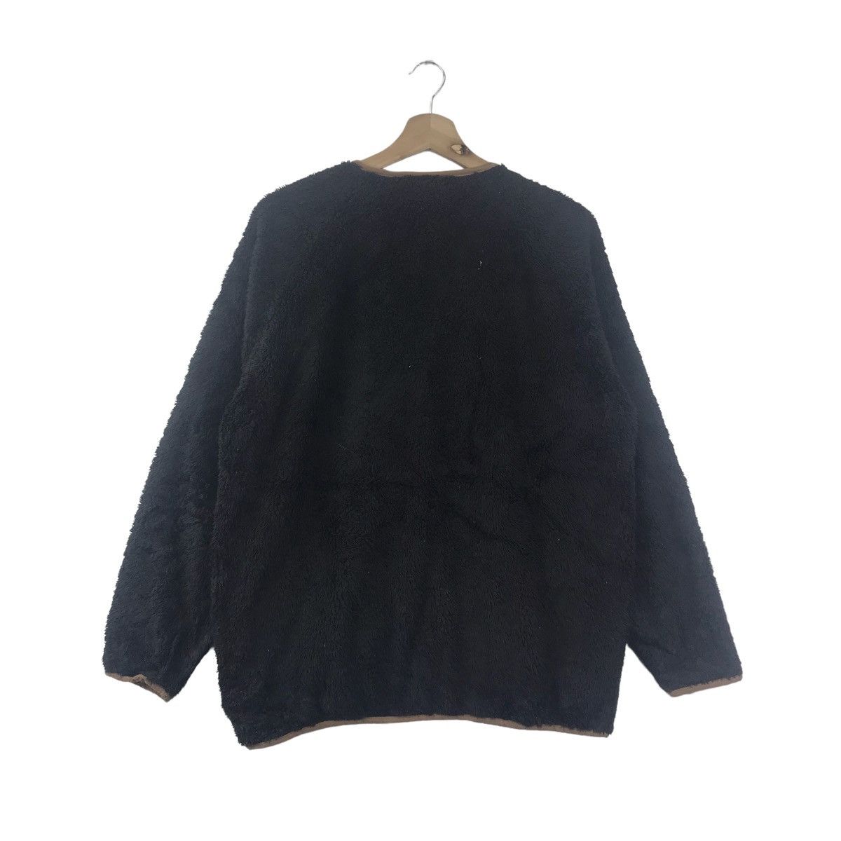 Vintage FIELD CORE Retro-X Deep Pile Sherpa Fleece Zipper Sweater Size US L / EU 52-54 / 3 - 8 Thumbnail