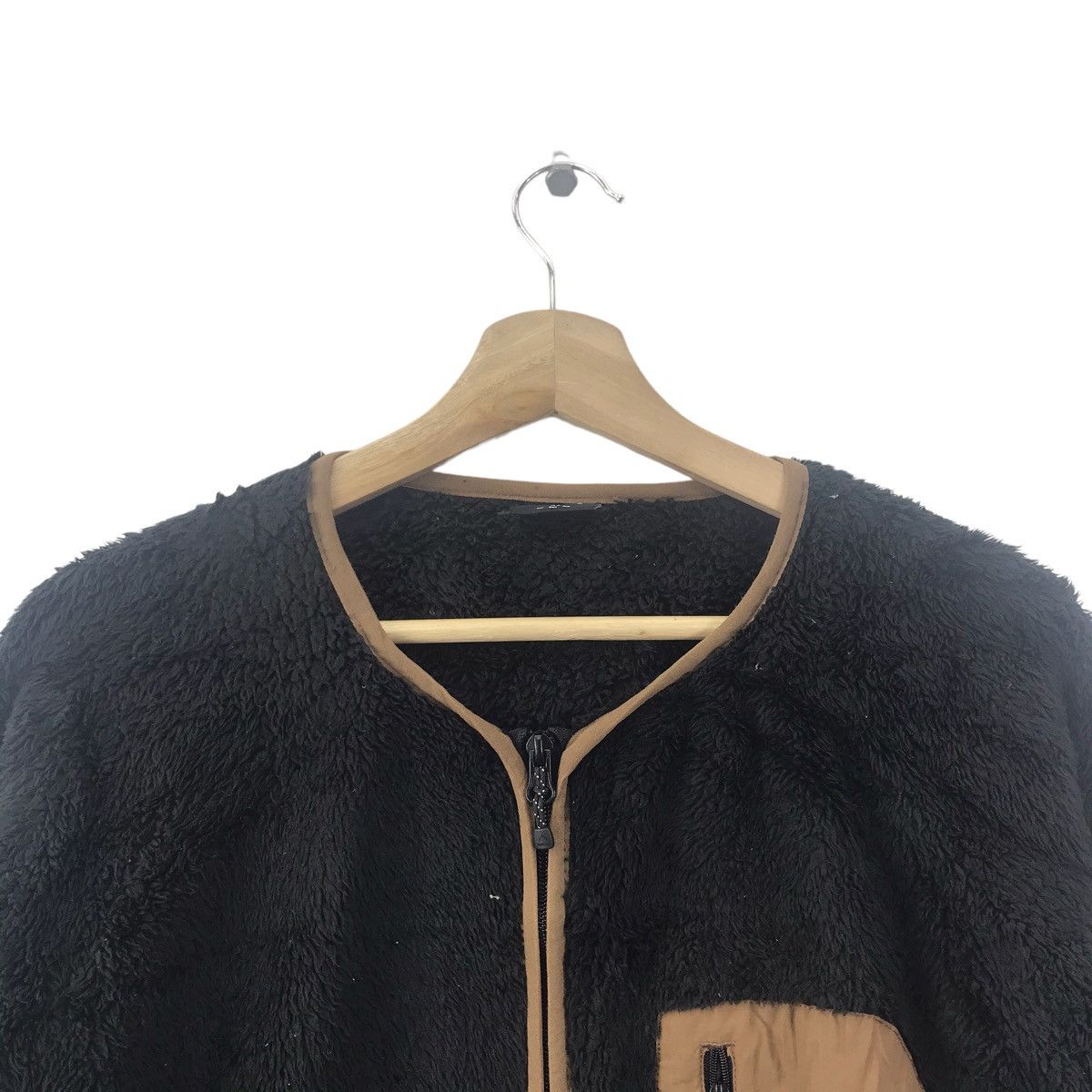 Vintage FIELD CORE Retro-X Deep Pile Sherpa Fleece Zipper Sweater Size US L / EU 52-54 / 3 - 2 Thumbnail