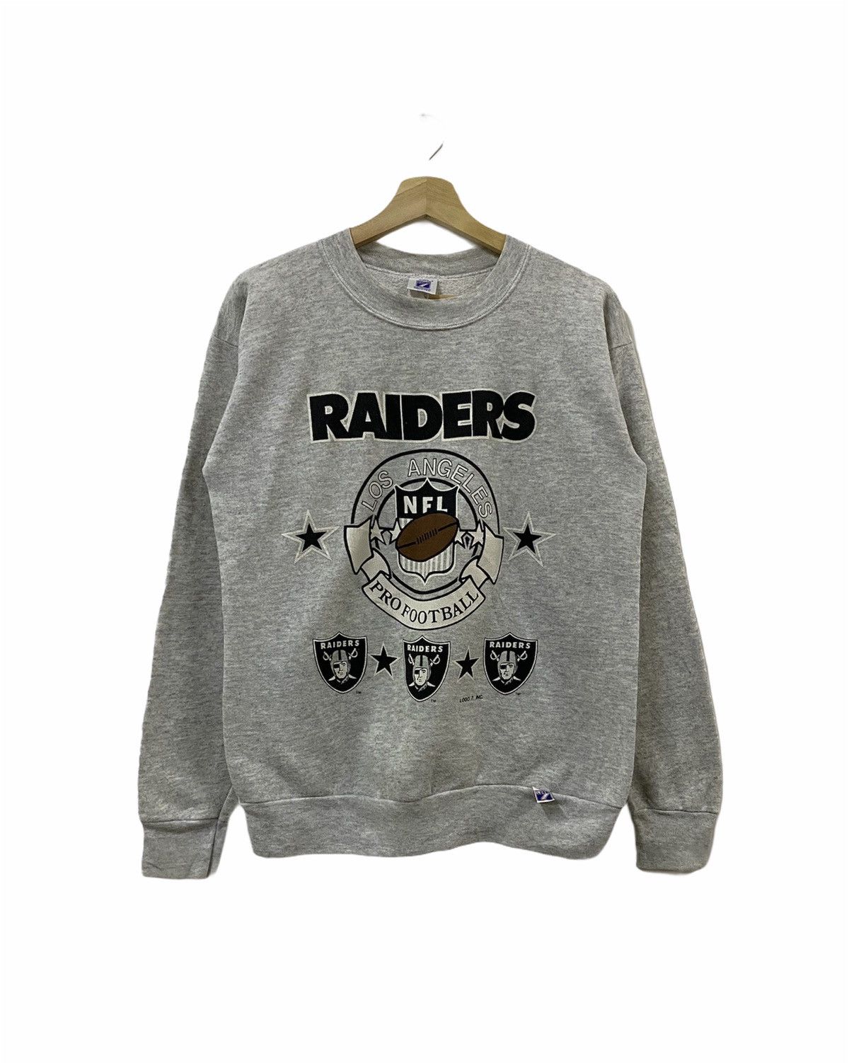 NFL Vintage🔥 Raiders Los Angeles Nfl Sweatshirt Crewneck Size US M / EU 48-50 / 2 - 1 Thumbnail