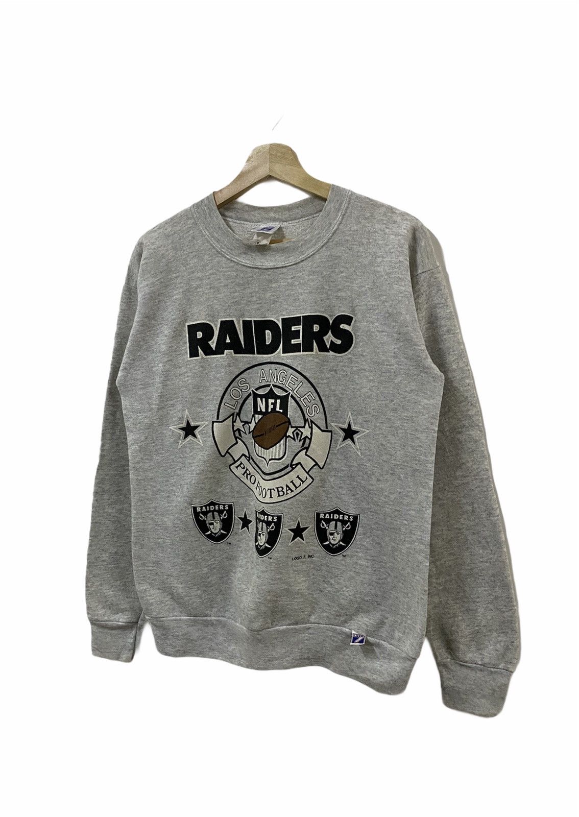 NFL Vintage🔥 Raiders Los Angeles Nfl Sweatshirt Crewneck Size US M / EU 48-50 / 2 - 4 Thumbnail