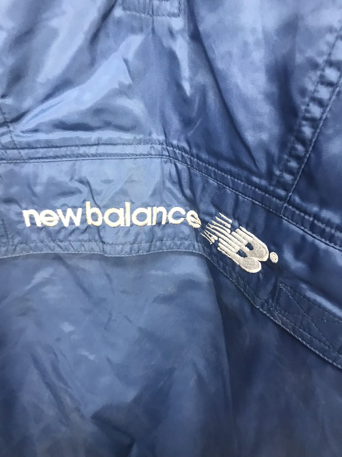 New Balance × Vintage New balance spellout half zipper windbreaker Size US L / EU 52-54 / 3 - 5 Thumbnail