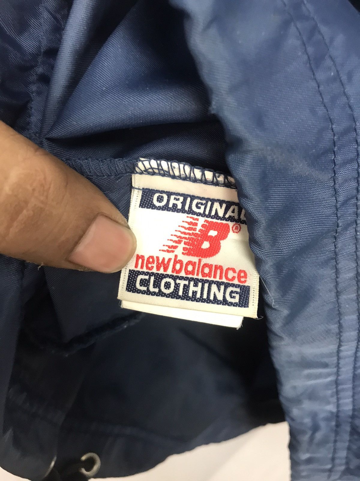 New Balance × Vintage New balance spellout half zipper windbreaker Size US L / EU 52-54 / 3 - 3 Thumbnail