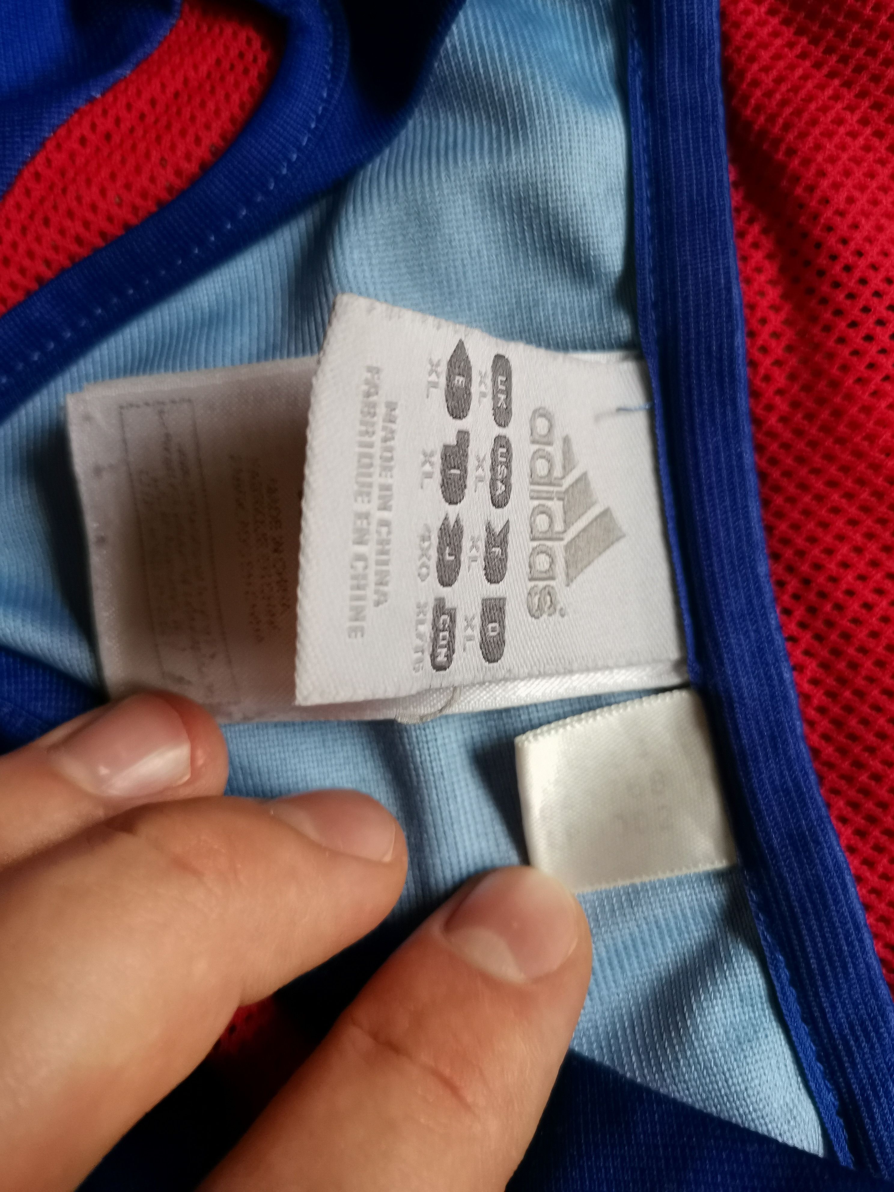Adidas Adidas France 2004 2006 home soccer jersey football shirt Size US XL / EU 56 / 4 - 4 Thumbnail