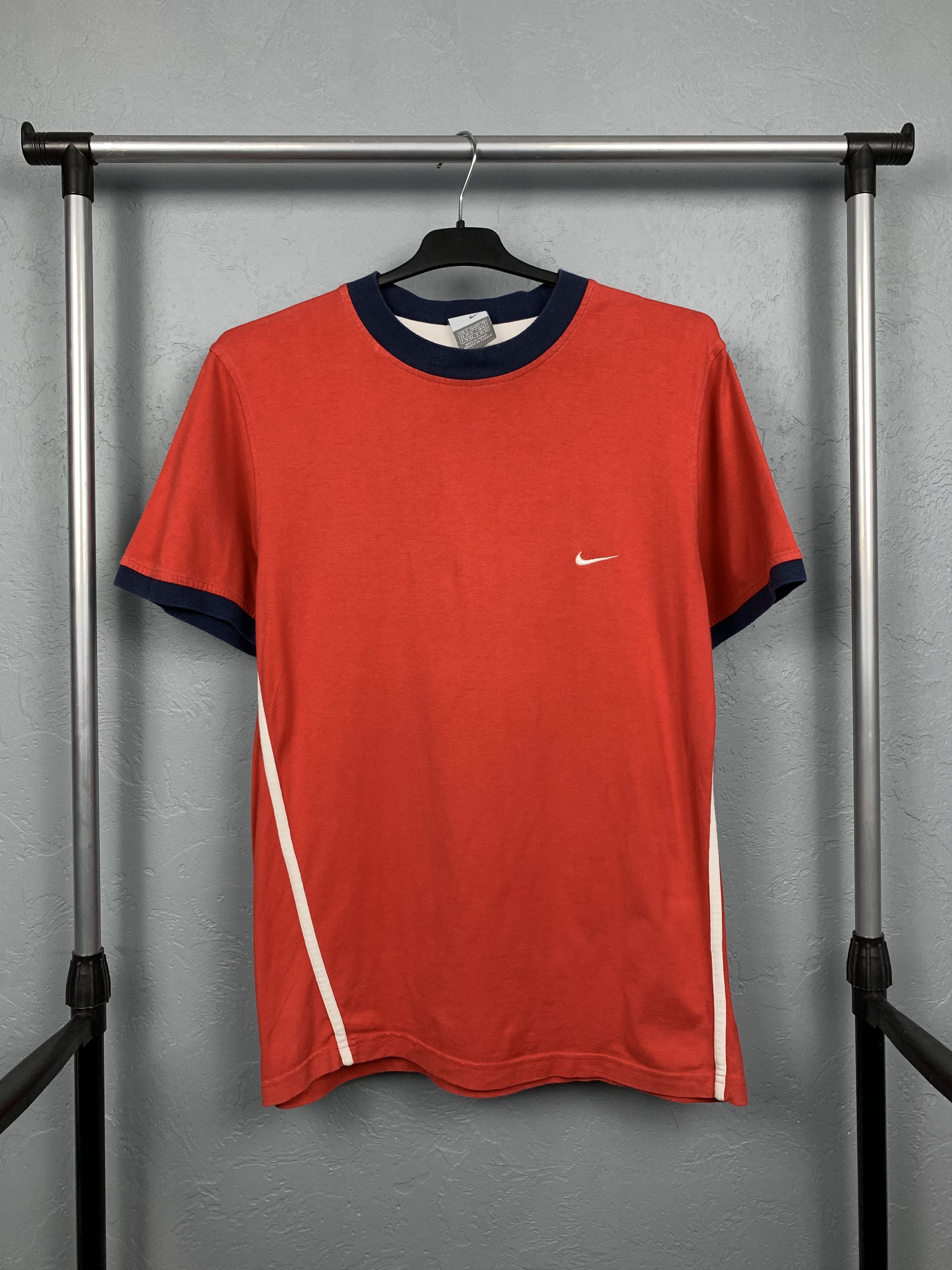 Nike × Vintage Nike 90s Vintage Mens T-Shirt Tee Size US M / EU 48-50 / 2 - 1 Thumbnail