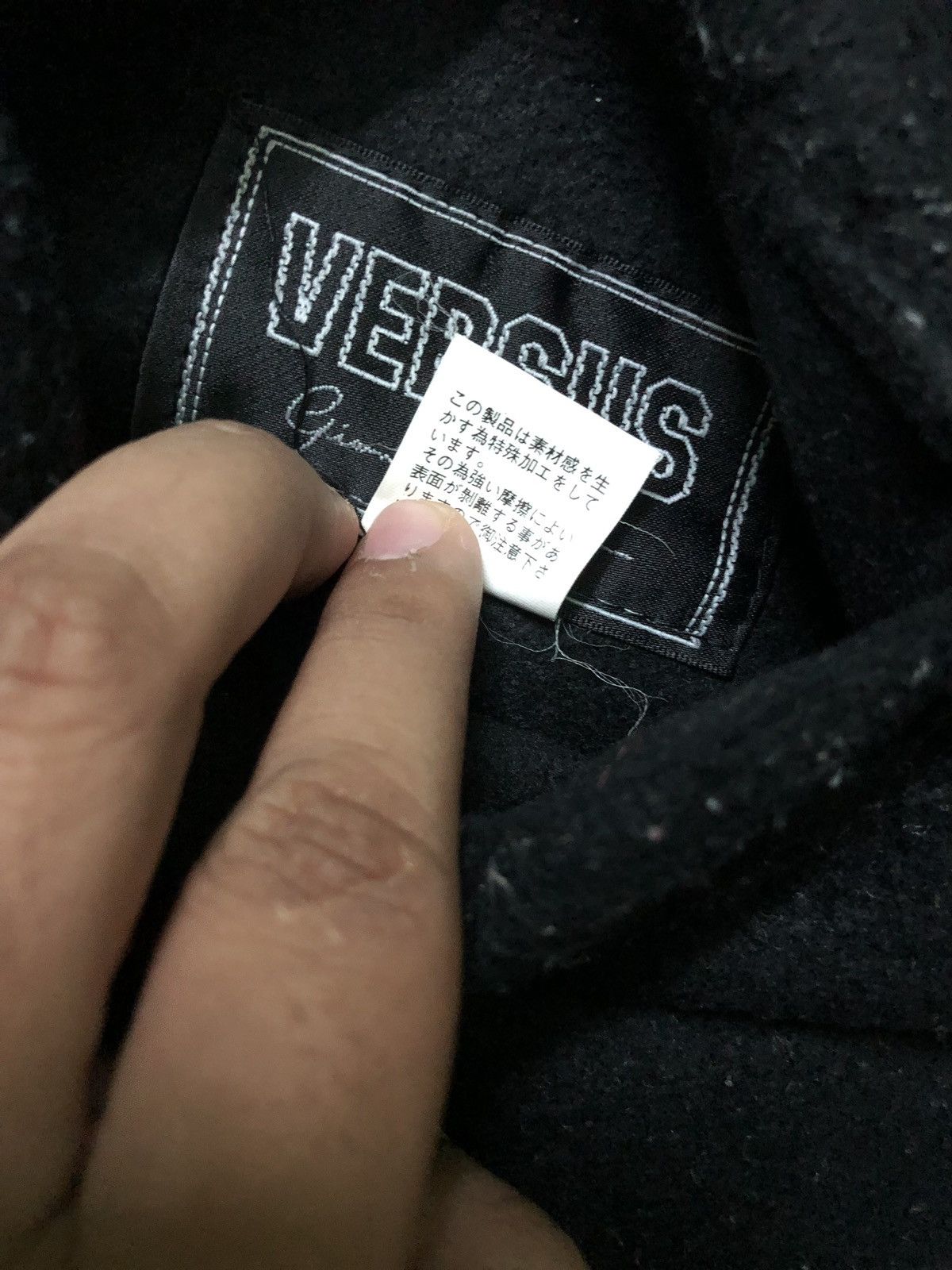 Versus Versace versace reversible jacket speellout Embroidery Size US XL / EU 56 / 4 - 8 Thumbnail
