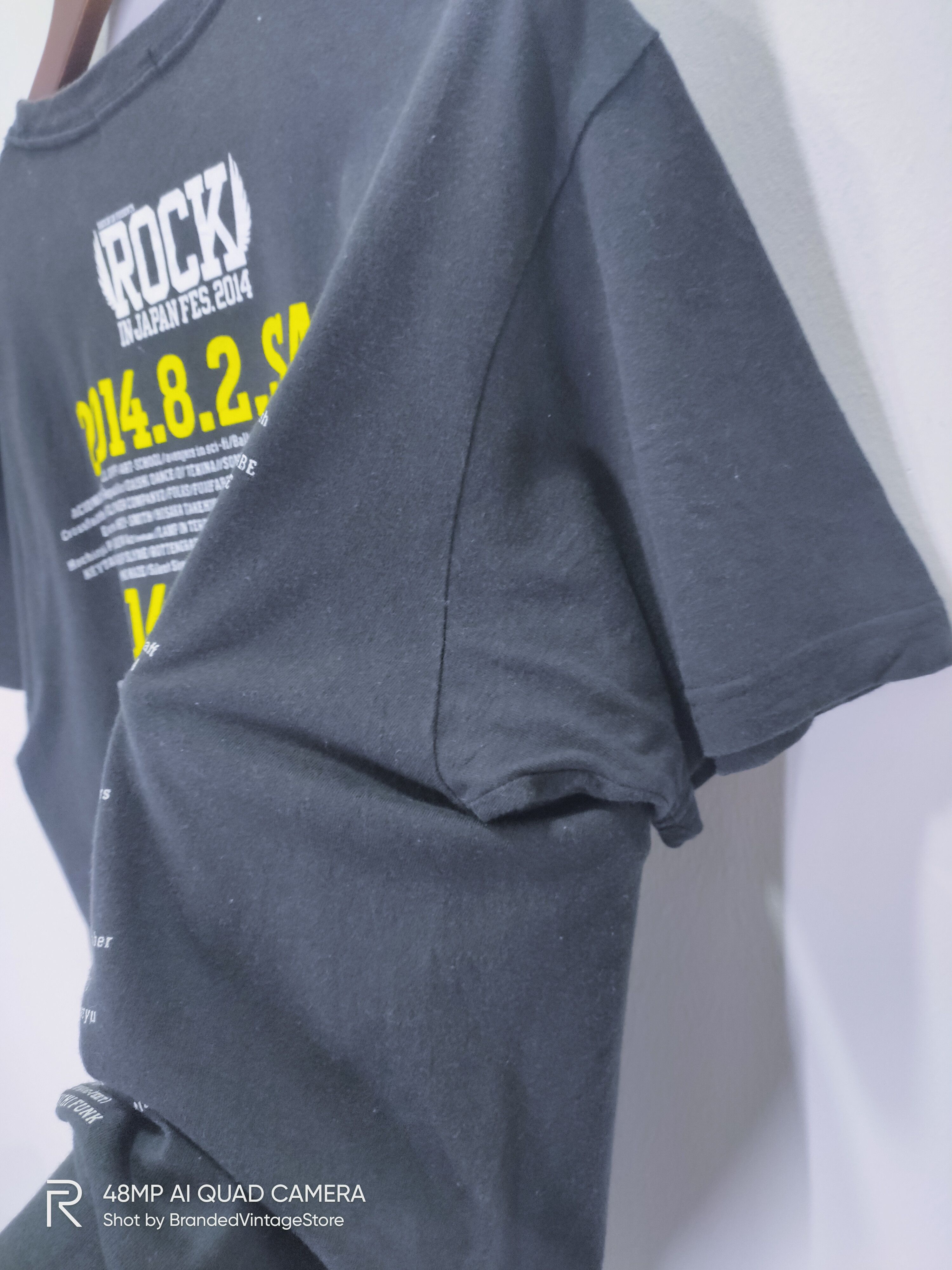 Band Tees × Japanese Brand ROCKIN' ON JAPAN TOUR ROCK BAND FESTIVAL 2014 Big Logo Tee Size US L / EU 52-54 / 3 - 3 Thumbnail