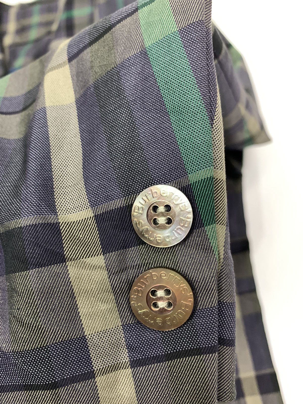 Burberry × Japanese Brand × Other BURBERRY NOVA PLAID CHECKERED ART CASUAL SUIT BLAZER JACKET Size 40R - 10 Thumbnail