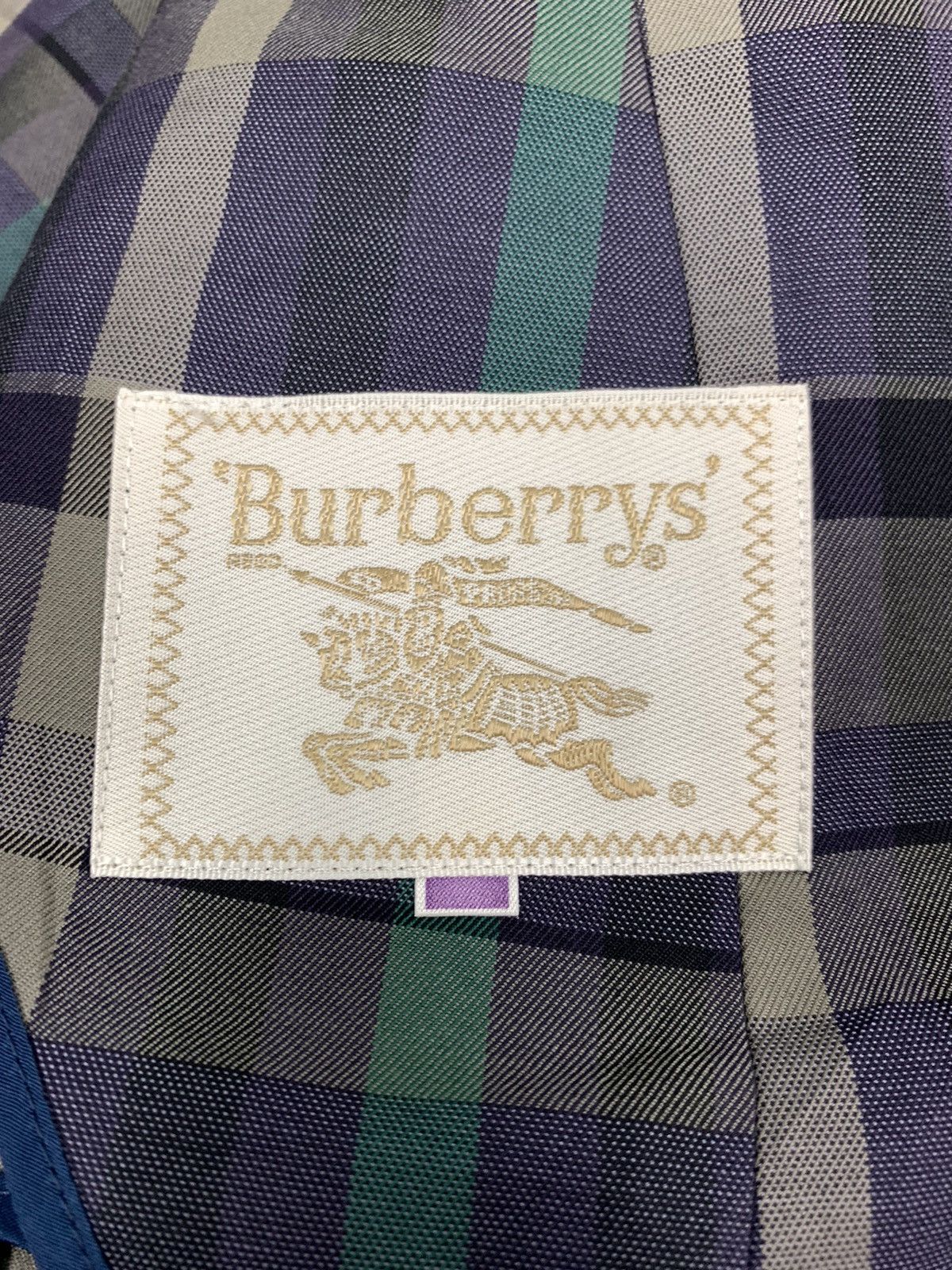 Burberry × Japanese Brand × Other BURBERRY NOVA PLAID CHECKERED ART CASUAL SUIT BLAZER JACKET Size 40R - 14 Thumbnail