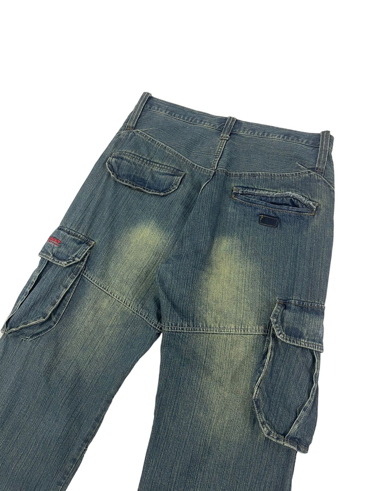 Japanese Brand Vintage Piko Japan Cargo Jeans Size US 34 / EU 50 - 6 Thumbnail
