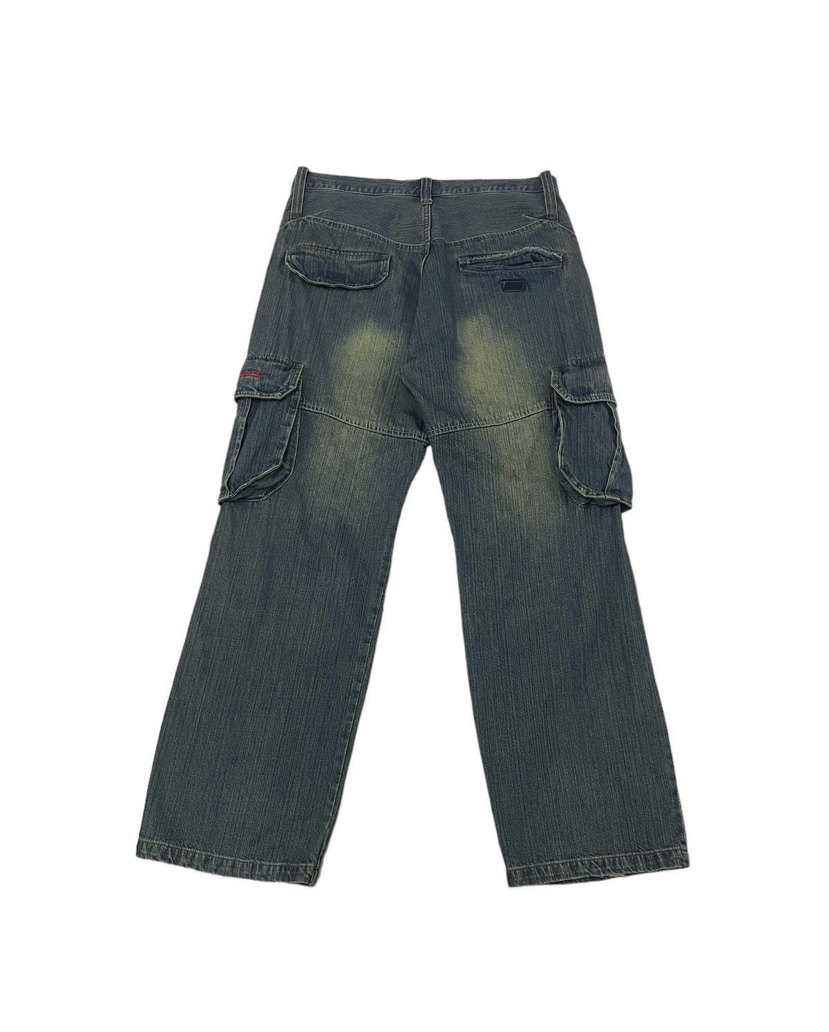 Japanese Brand Vintage Piko Japan Cargo Jeans Size US 34 / EU 50 - 4 Thumbnail