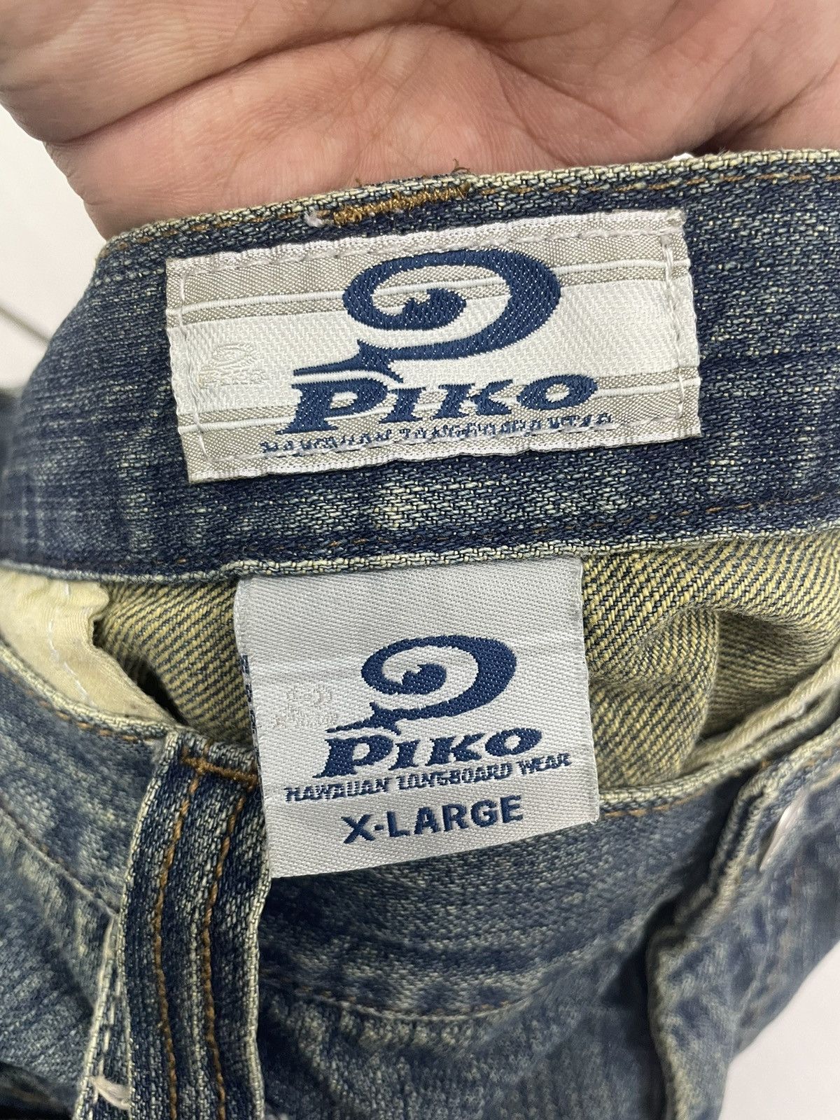 Japanese Brand Vintage Piko Japan Cargo Jeans Size US 34 / EU 50 - 8 Thumbnail